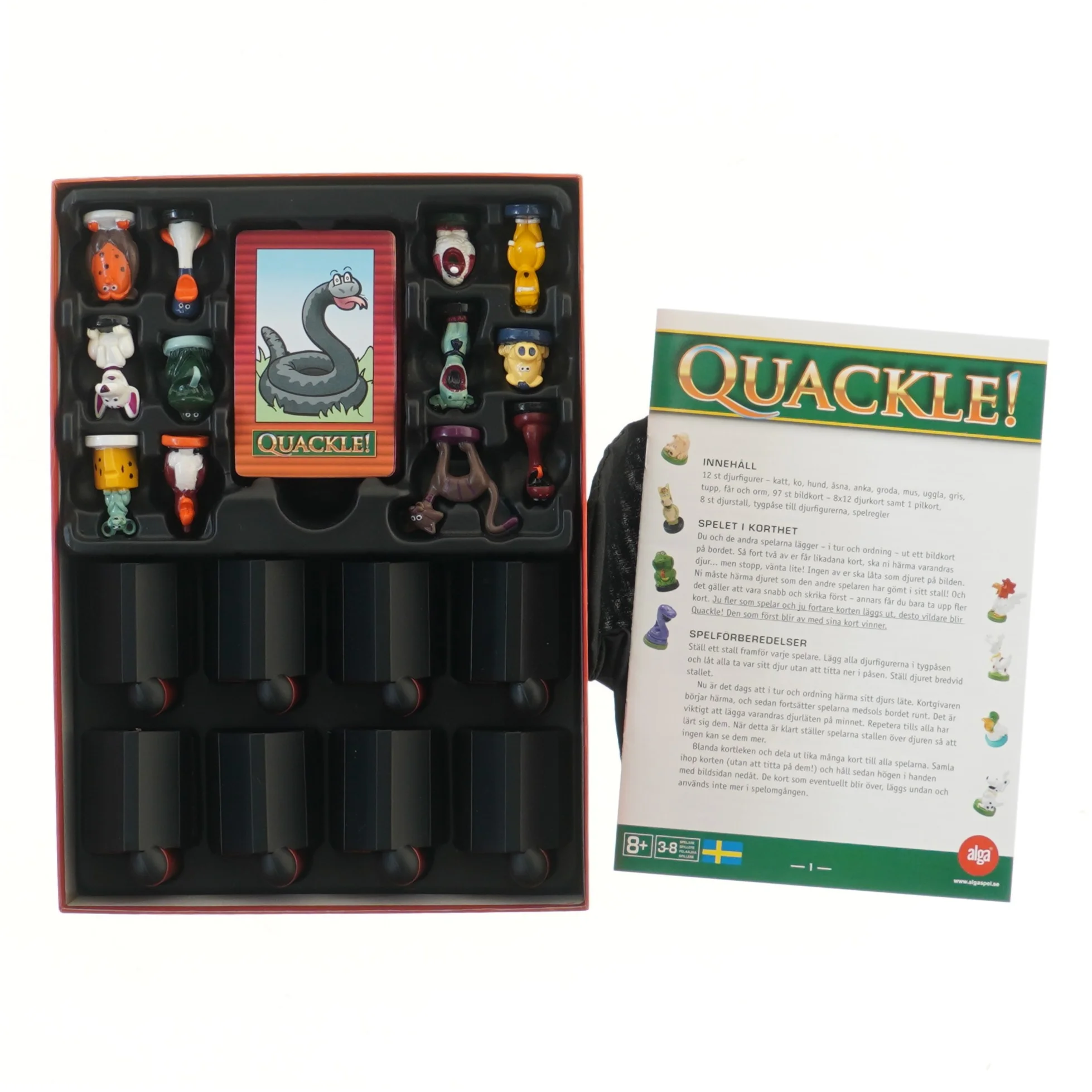 Quackle brætspil fra Alga (str. 27x19,5 cm)