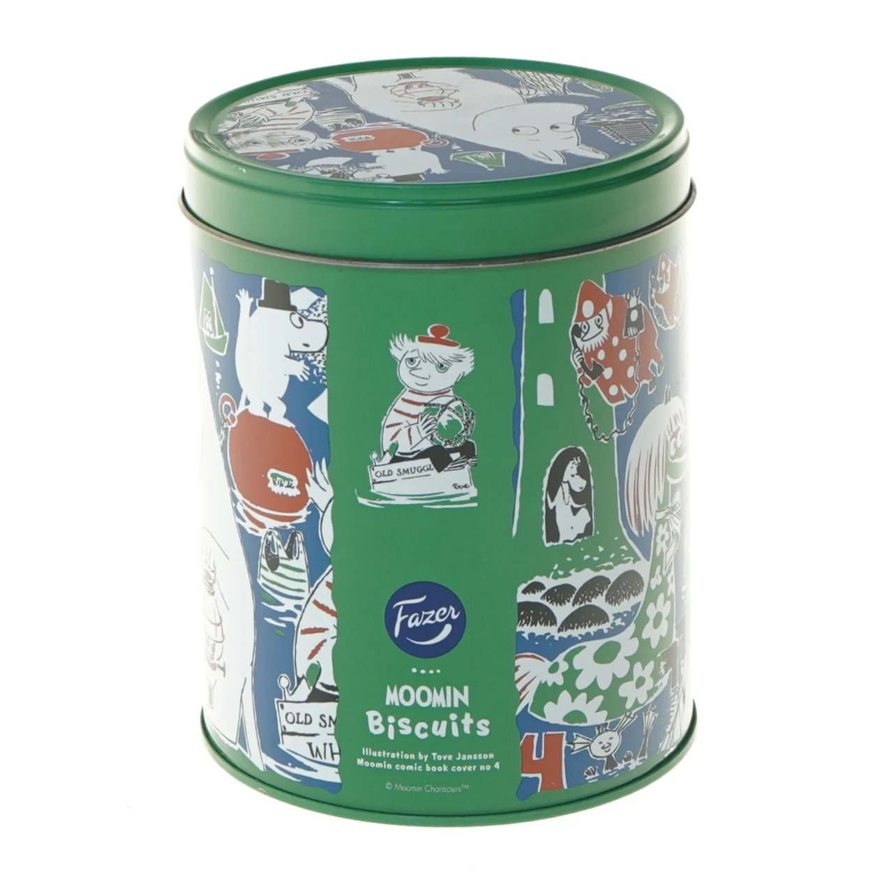 Moomin kagedåse fra Moomin (str. Ø 11 cm længde 14 cm)