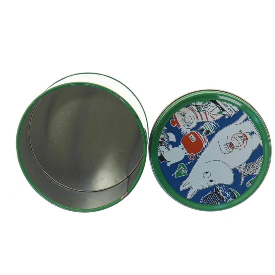 Moomin kagedåse fra Moomin (str. Ø 11 cm længde 14 cm)