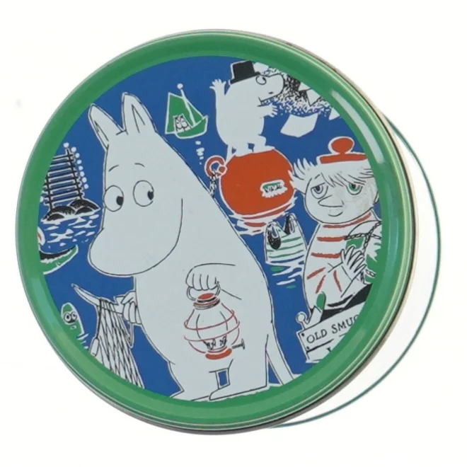 Moomin kagedåse fra Moomin (str. Ø 11 cm længde 14 cm)