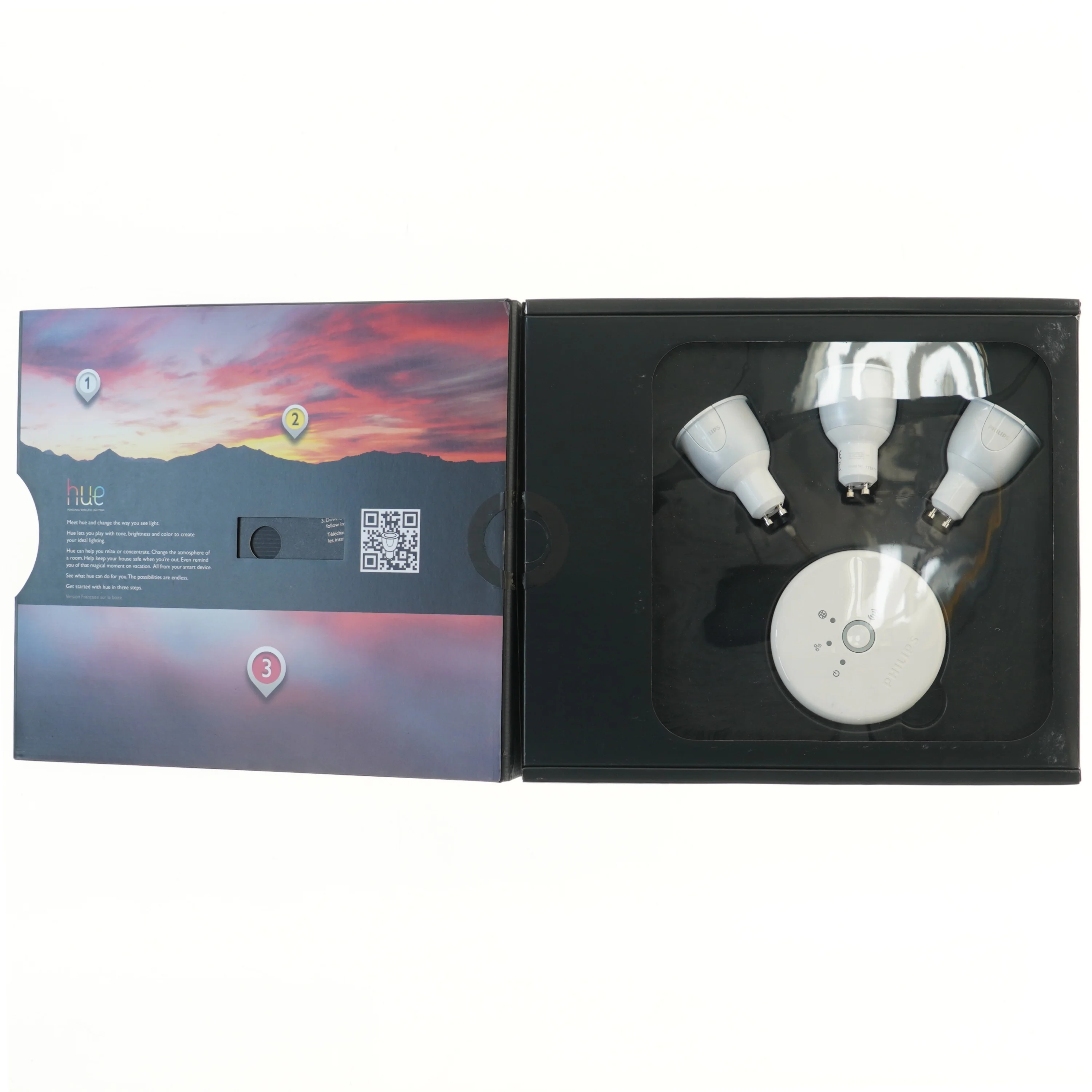 Philips Hue GU10 startpakke fra Philips