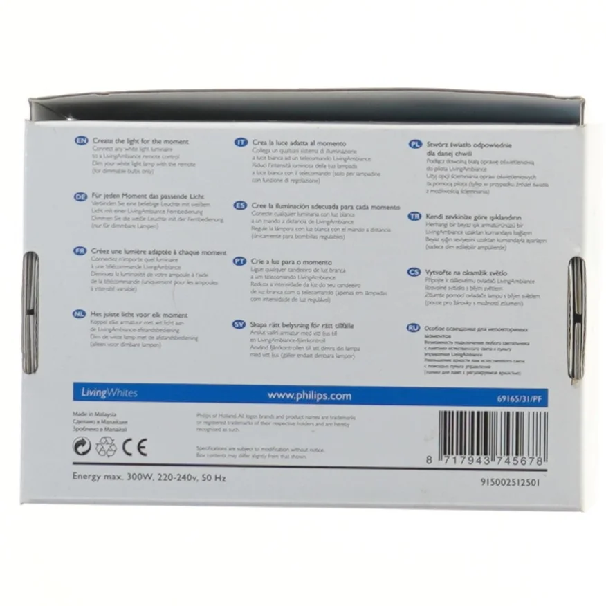 Philips LivingWhites lysdæmper stikkontakt fra Philips