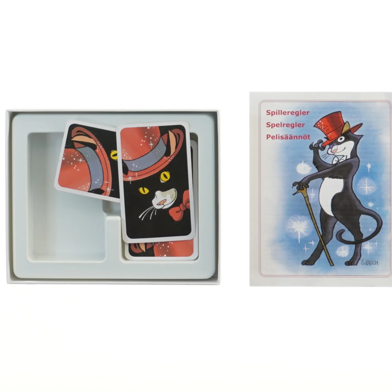 Kortspil Sortepeter fra Danspil (str. 17x14 cm)