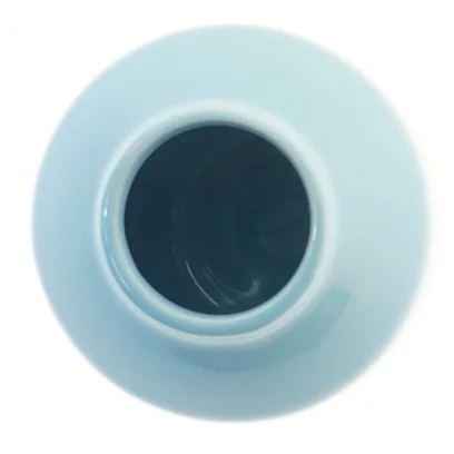 Blå vase 10 cm fra Flying Tiger (str. 10 cm)