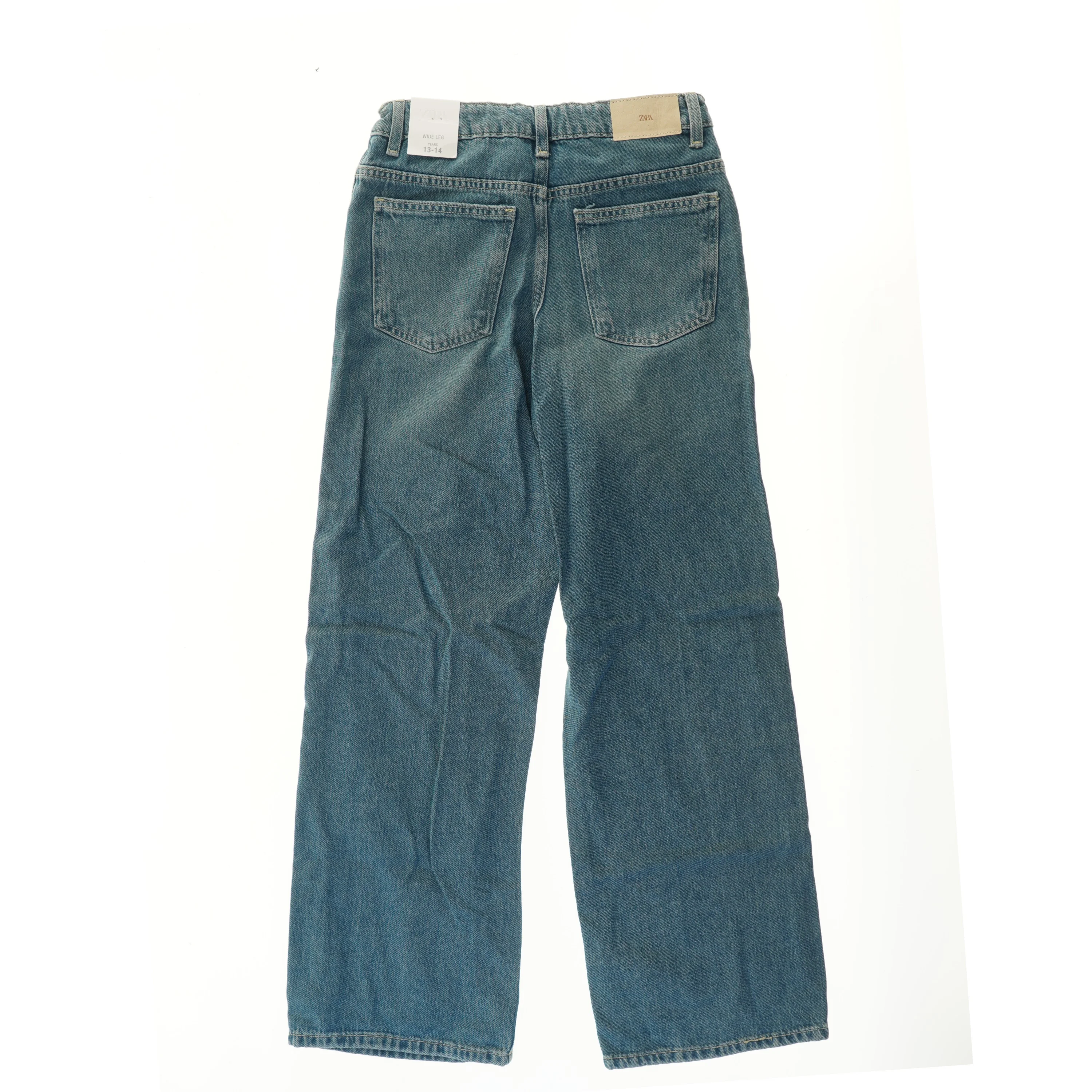 Jeans med elastisk talje fra Zara (str. 164)