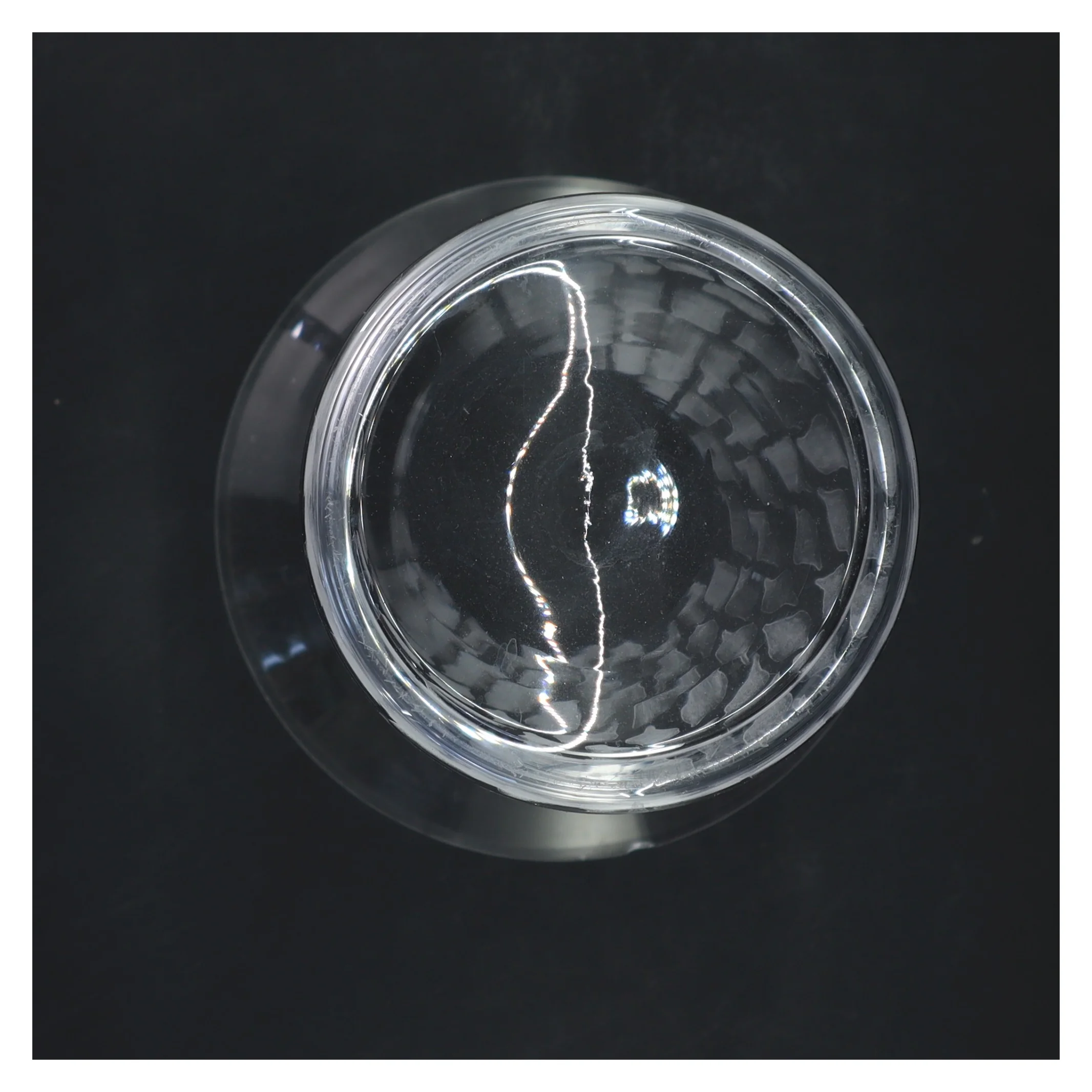 Glasvase fra Rosendahl med mønster (str. 21x15 cm)