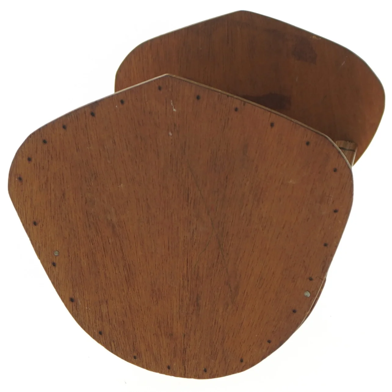 Træ vugge til små dukker eller bamser (str. 25x14 cm)