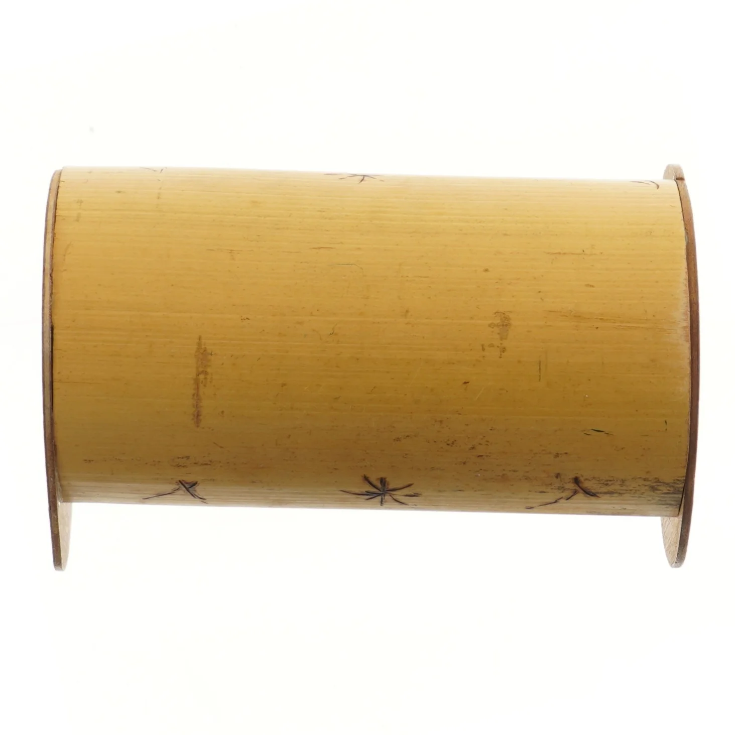 Træ vugge til små dukker eller bamser (str. 25x14 cm)