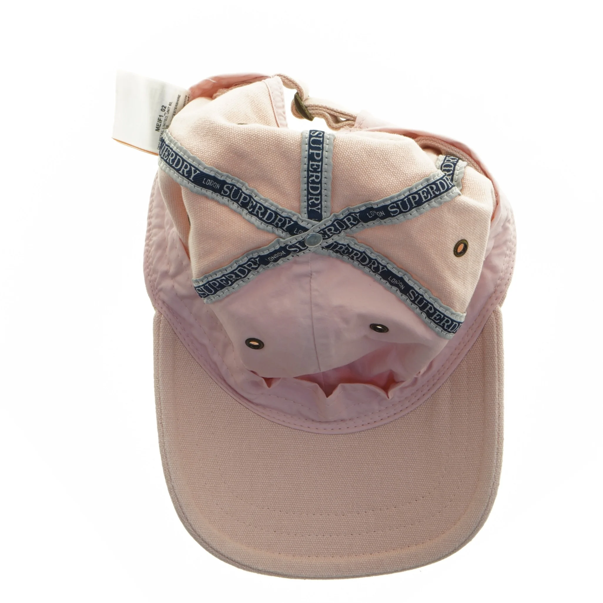 Lyserød Superdry kasket (str. 18 cm)