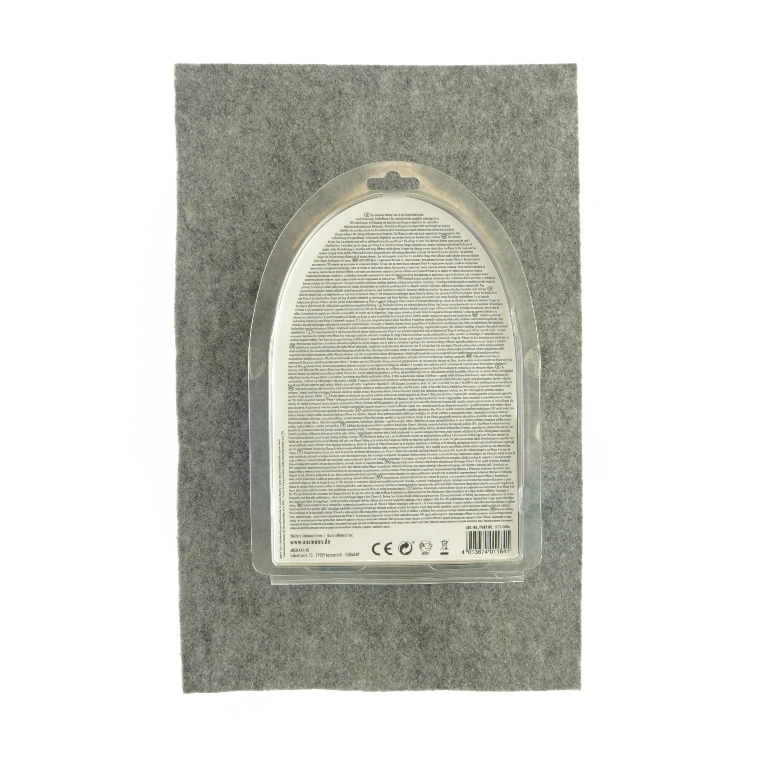 Iphone 4 battery cover fra Ansmann