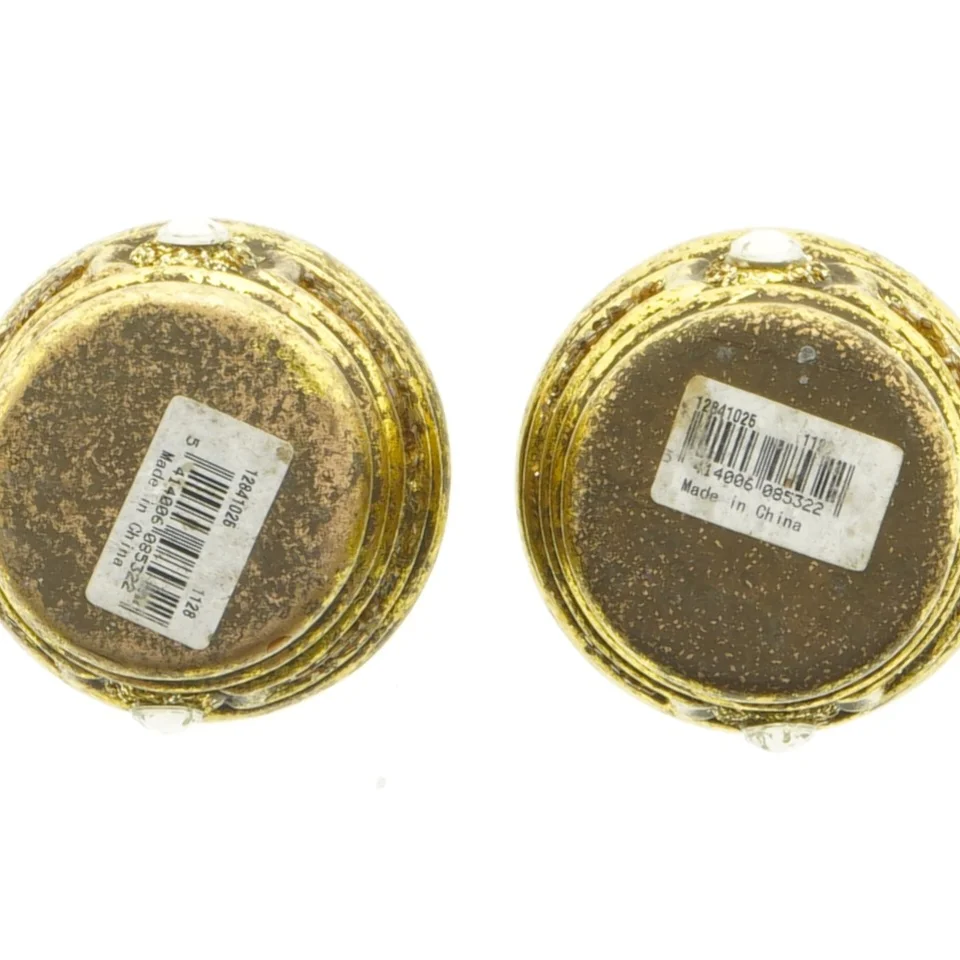 Gyldne Lysestager/minipotter (str. 6 x 7 cm)