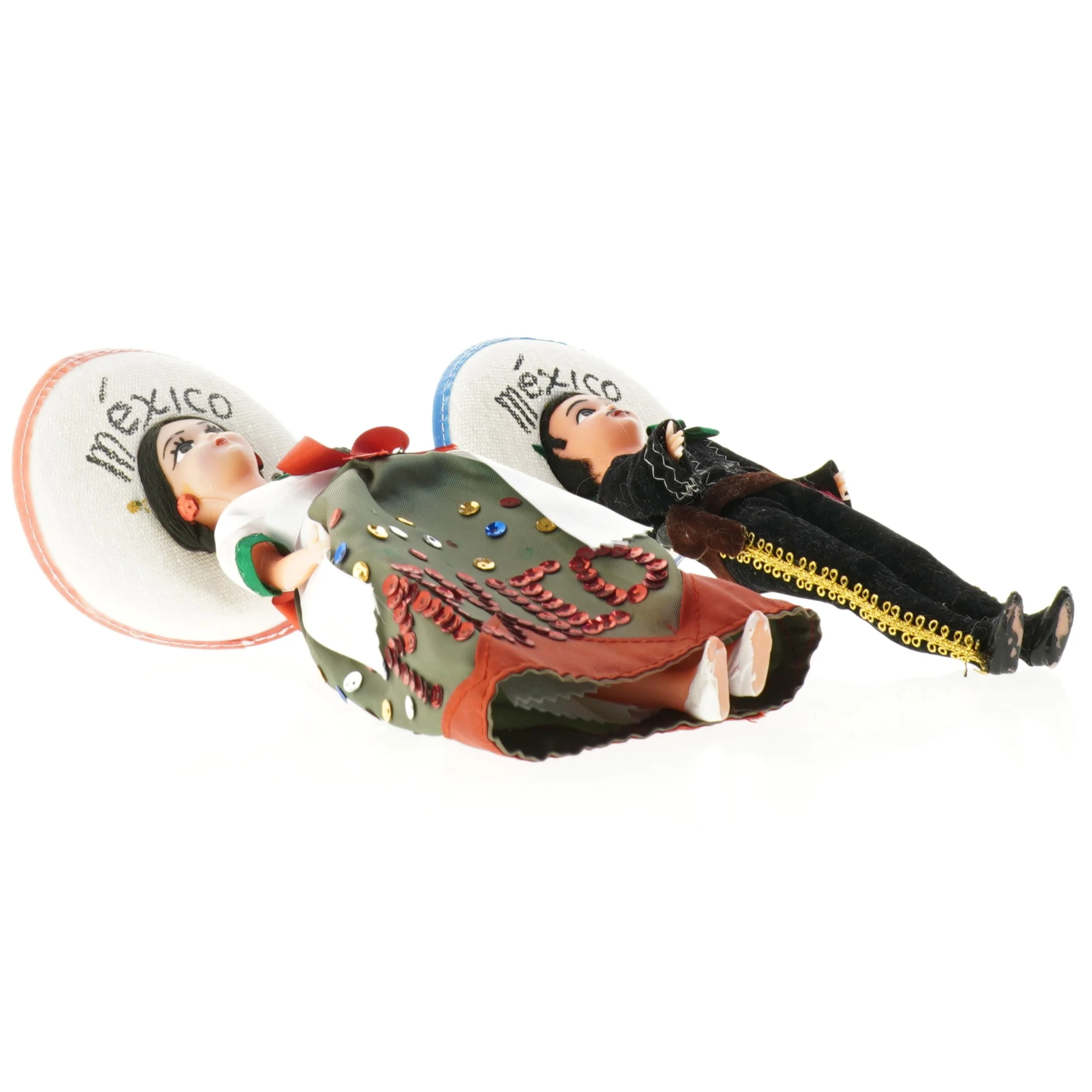 Mexicanske souvenirdukker (str. 27 cm)