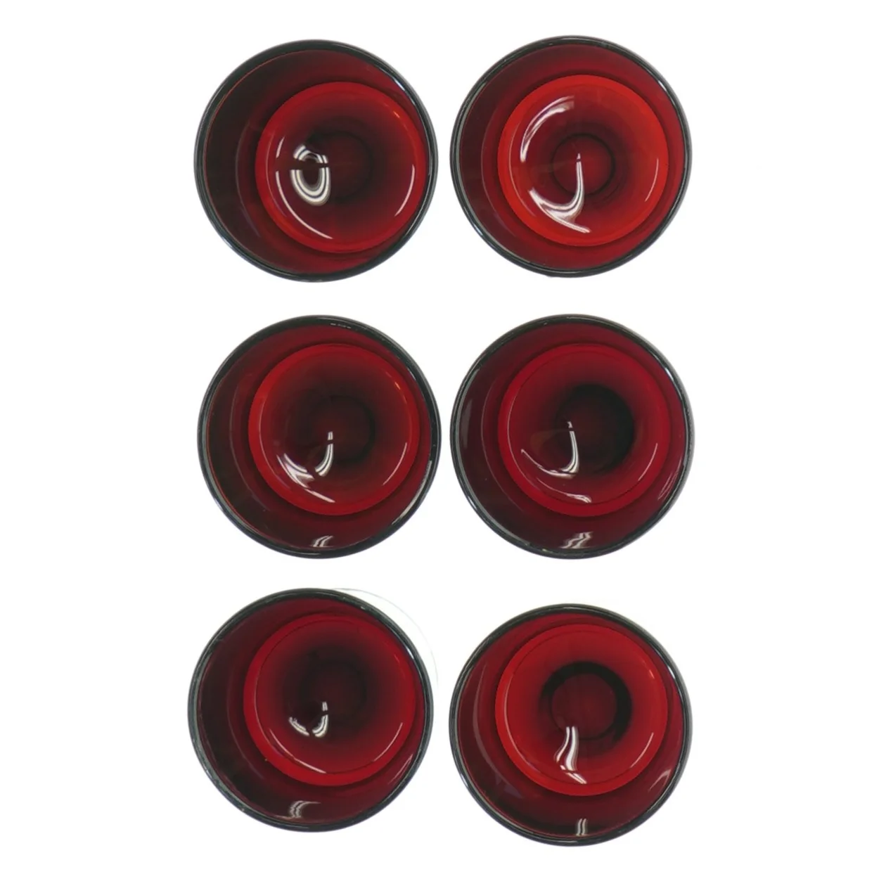 Rødvinsglas (str. H. 7 cm ø. 4 cm)