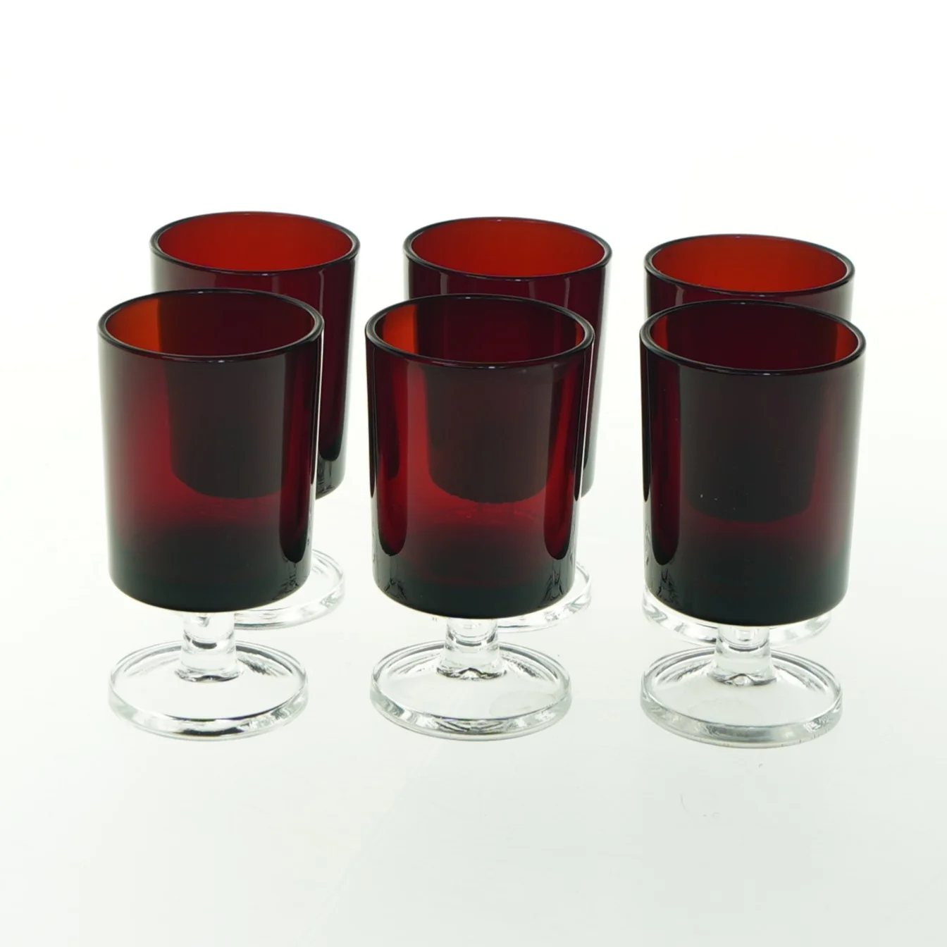 Rødvinsglas (str. H 7 cm ø 4 cm)