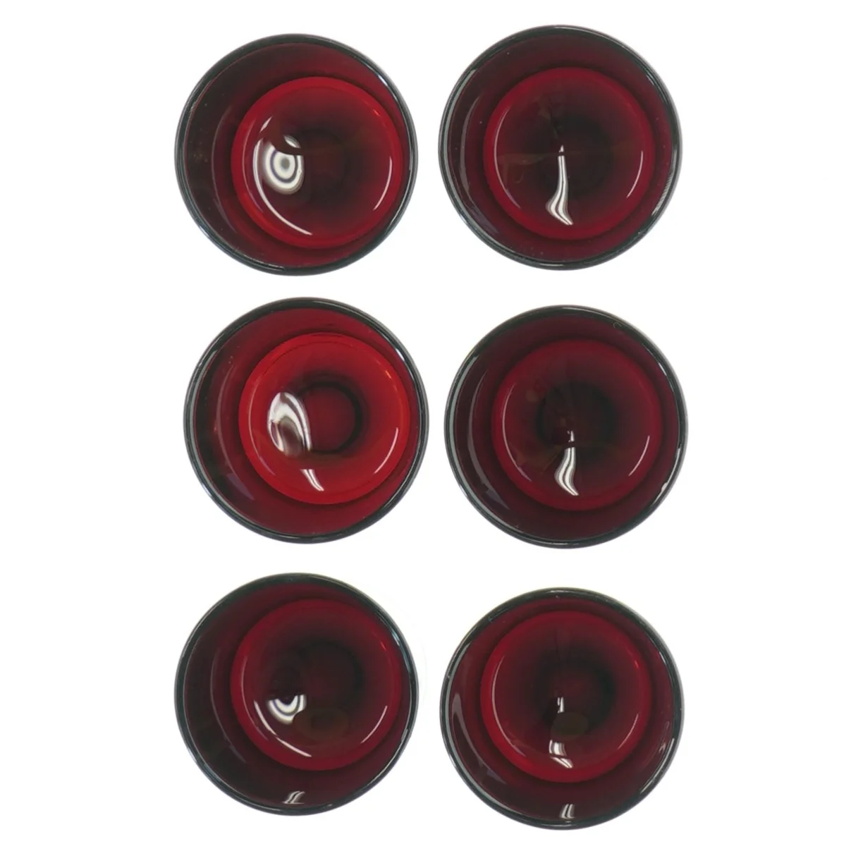 Rødvinsglas (str. H 7 cm ø 4 cm)