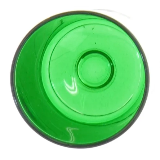 Grønne glas på fod (str. H 9,5 cm, ø 5 cm)