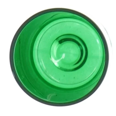 Grønt glas (str. H. 7 cm. ø 4 cm)