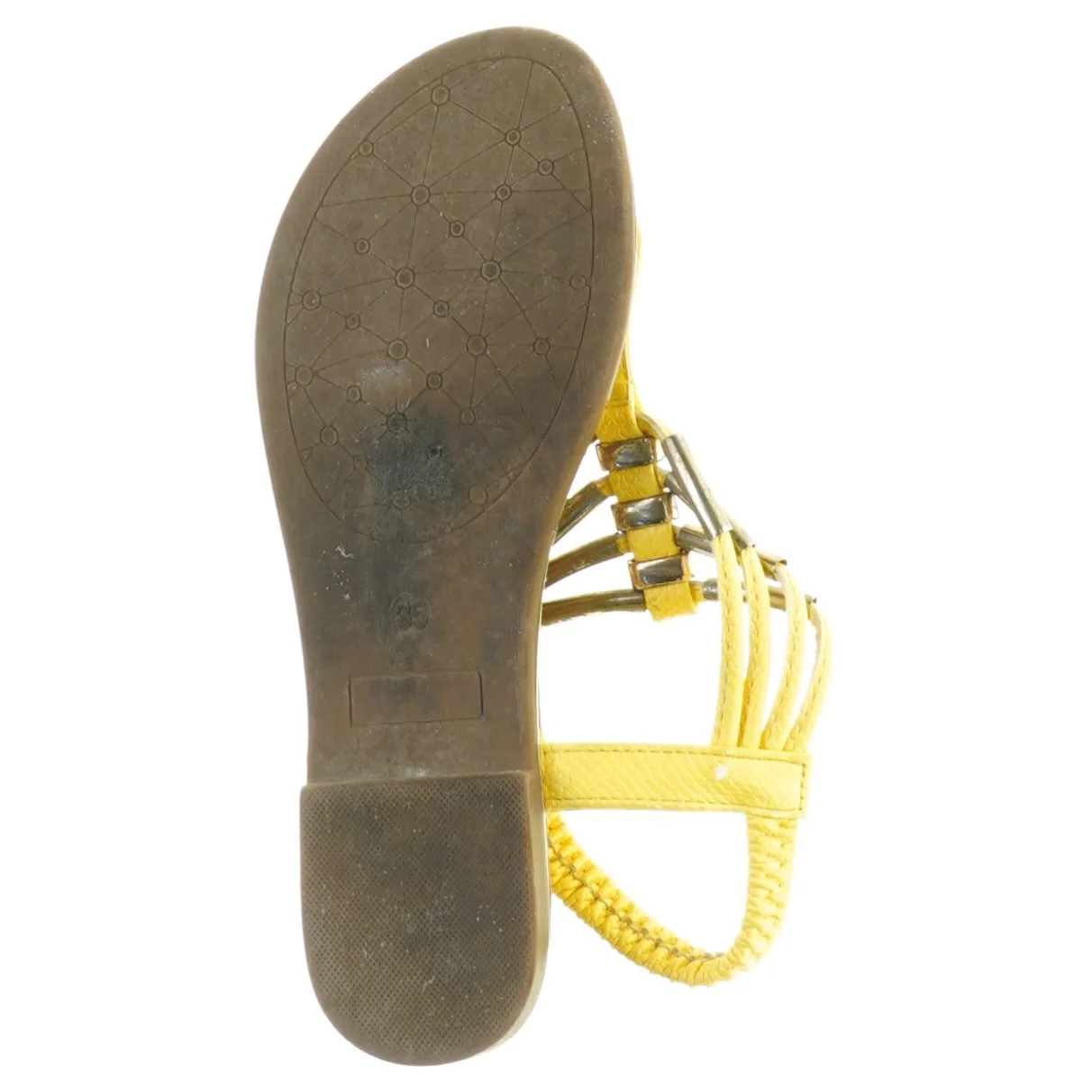 Gule sandaler (str. 35)