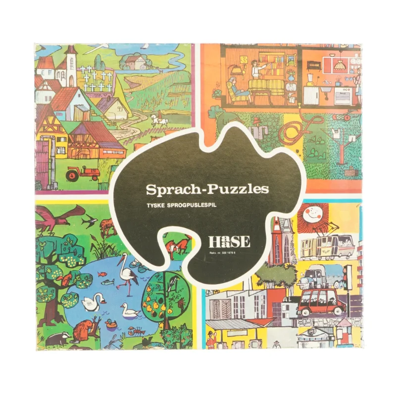 Sprach- Puzzles - Tyske sprogpuslespil 