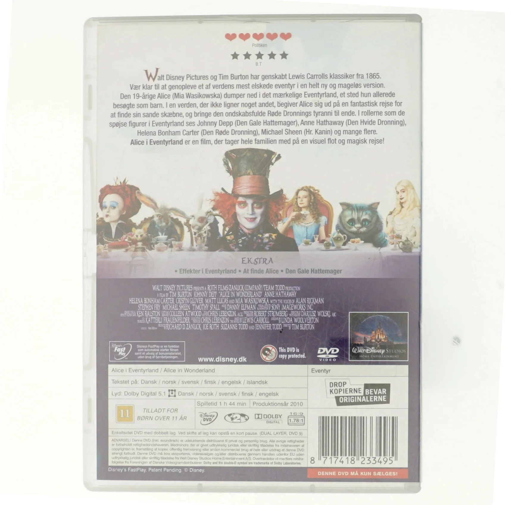 Alice i Eventyrland fra Disney
