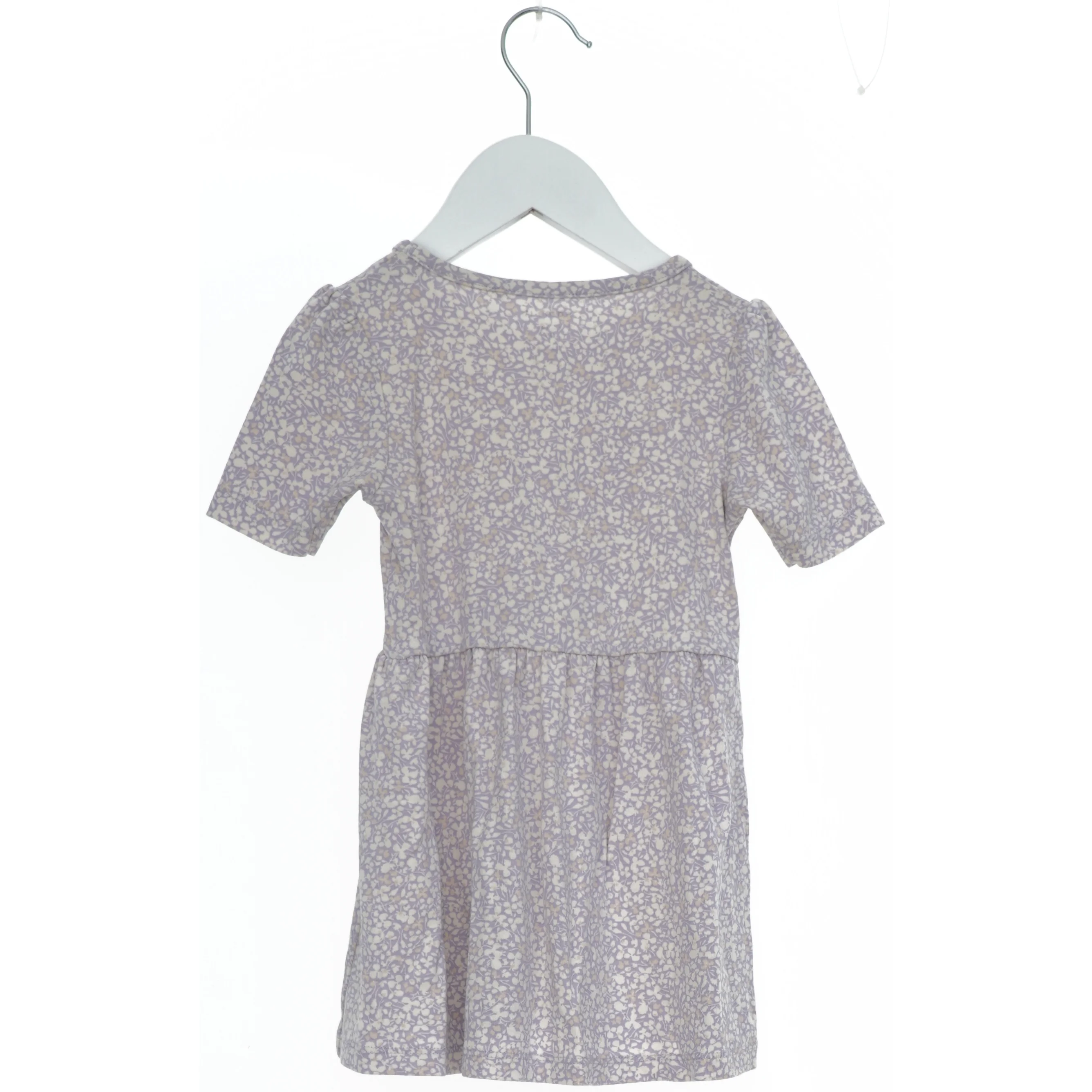 Kortærmet blomstret kjole fra Name It (str. 86)