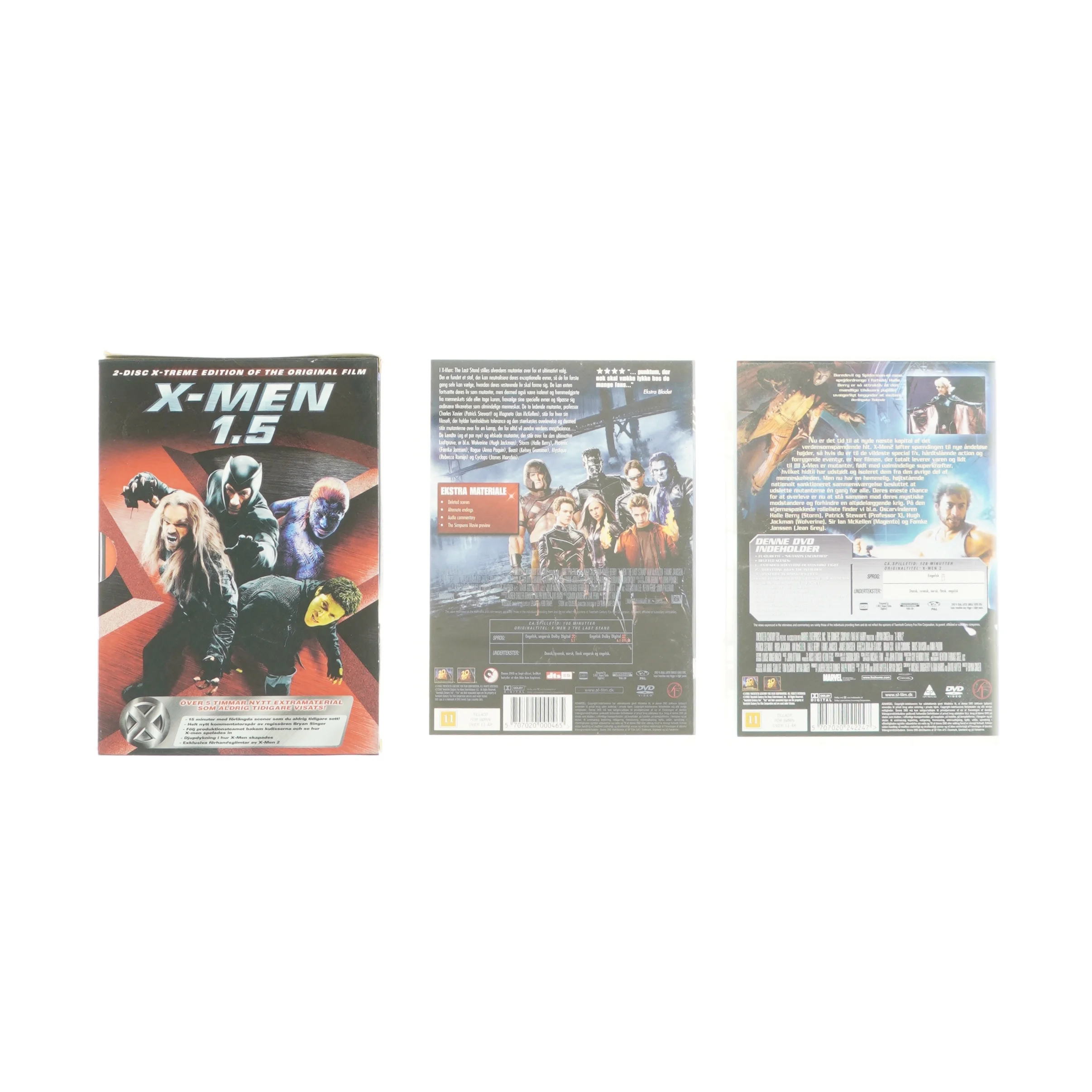 X-men film (3 styks) (DVD)
