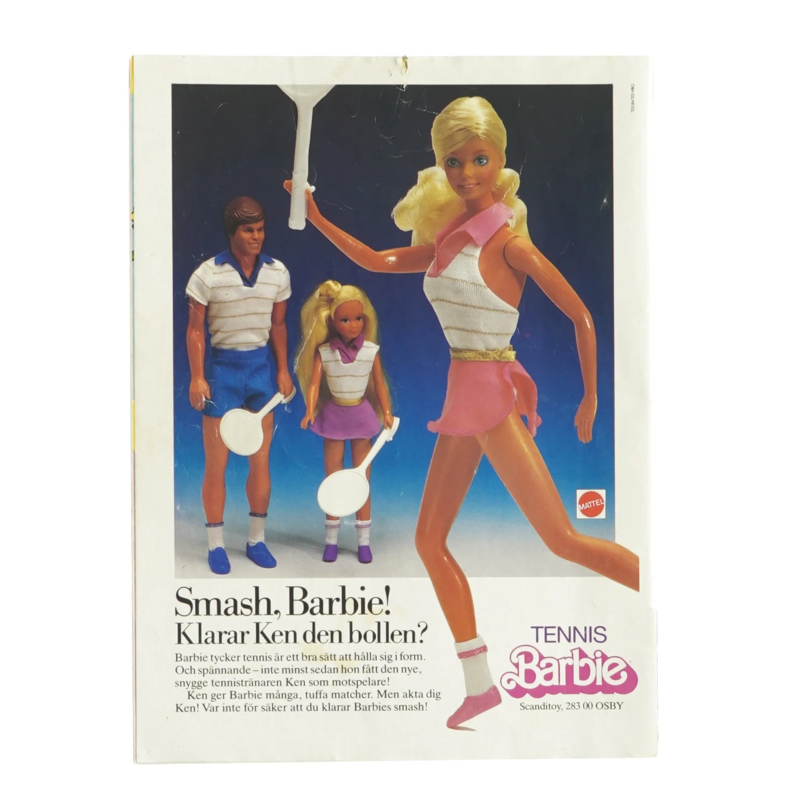 Barbie blad (svensk/norsk)