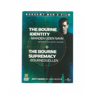 The Bourne identity og The Bourne supremacy (DVD)