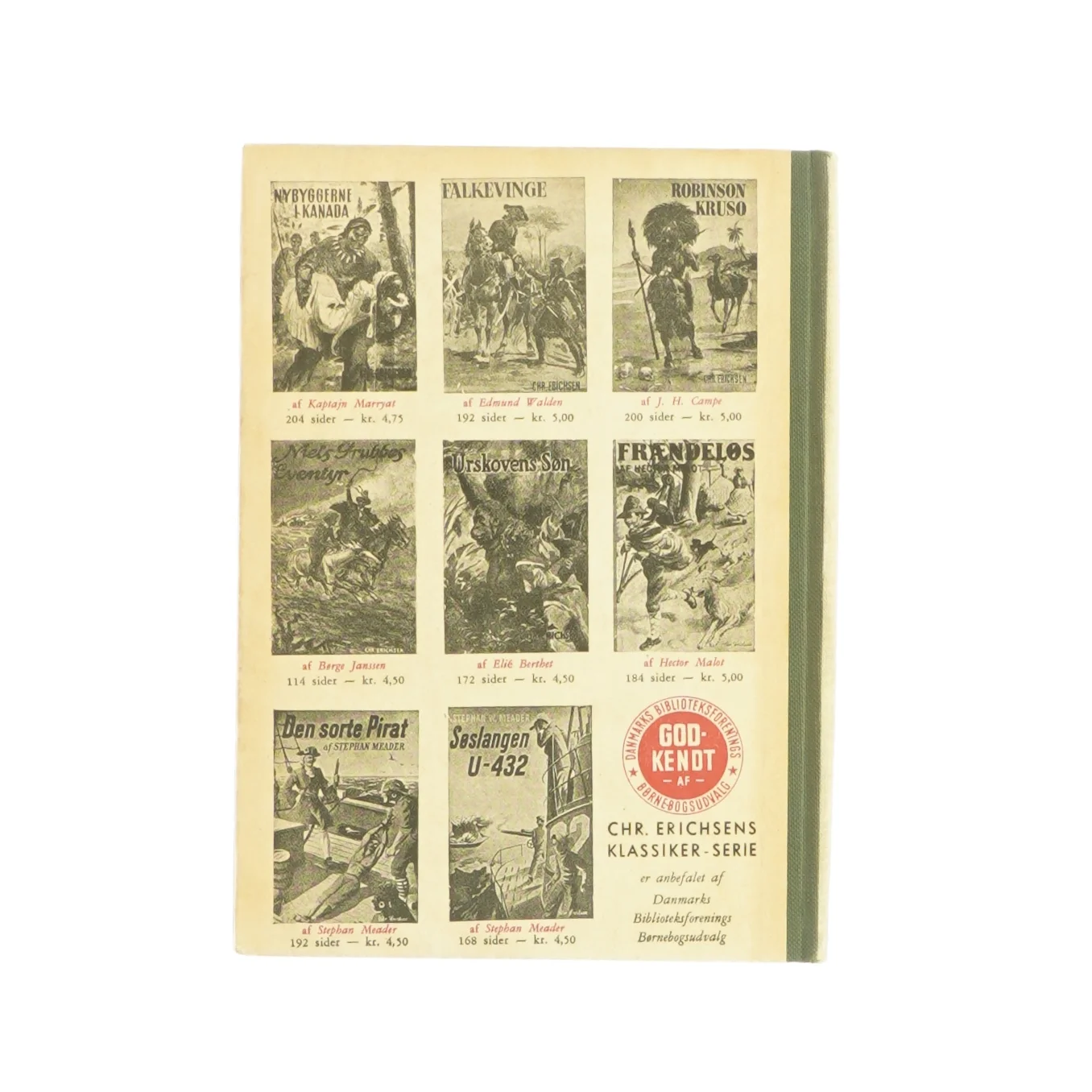 Robinson Kruso af Chr. Erichsen (Bog)