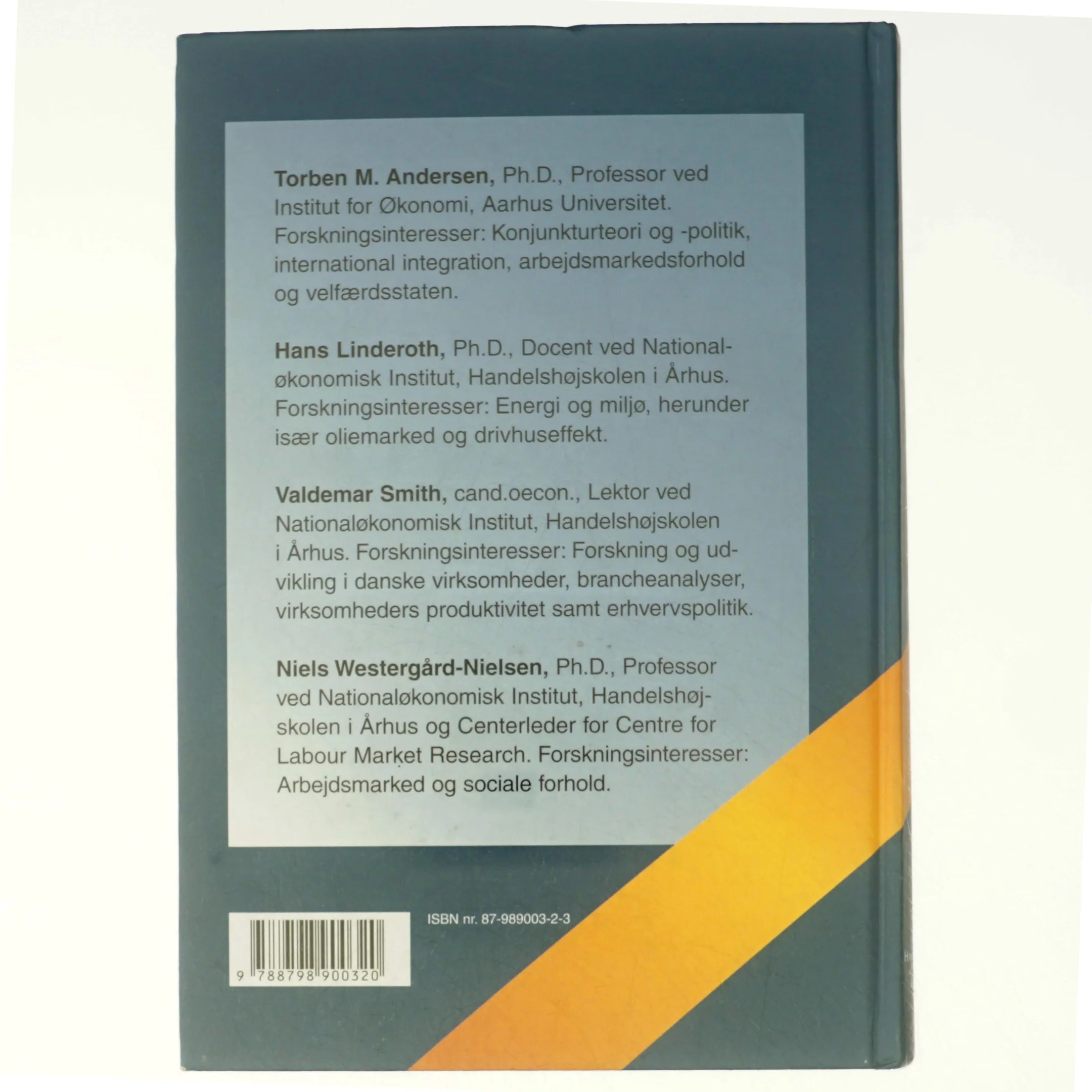 Beskrivende dansk økonomi af Torben M. Andersen (Bog)