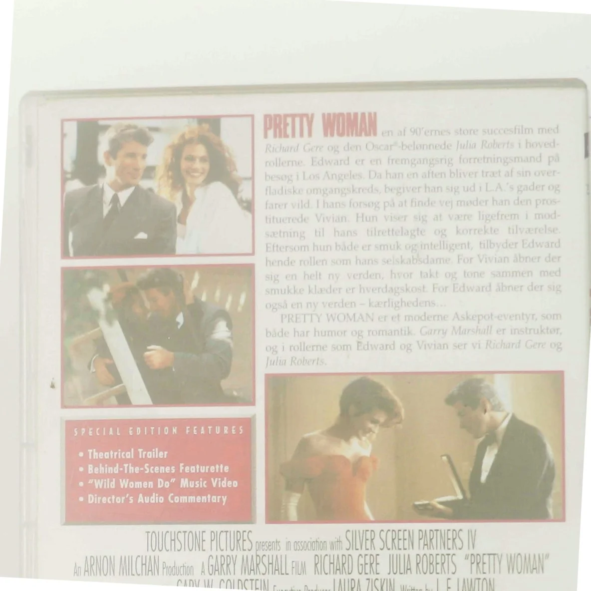 Pretty woman med Richard Gere (DVD)