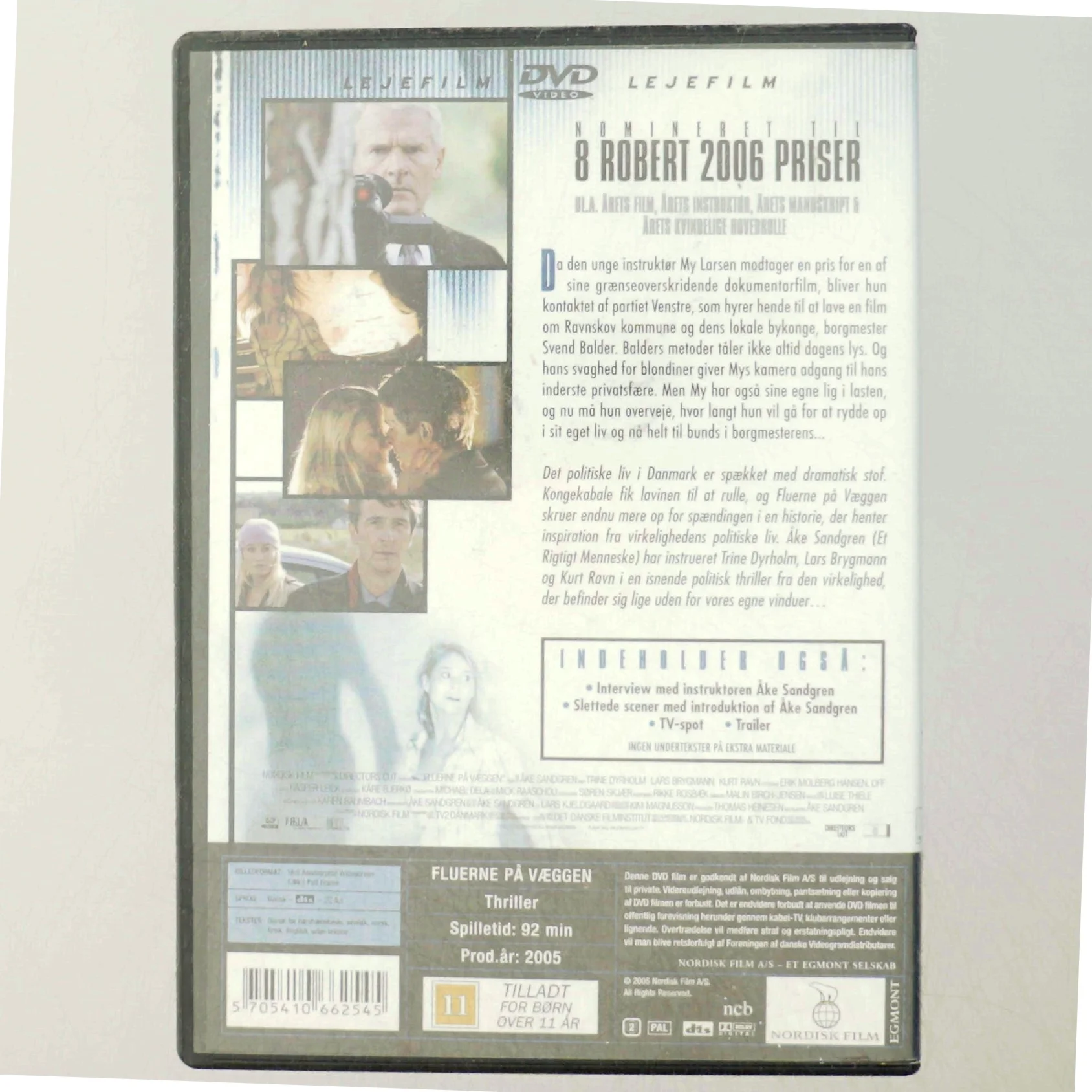 Fluerne på væggen (DVD)