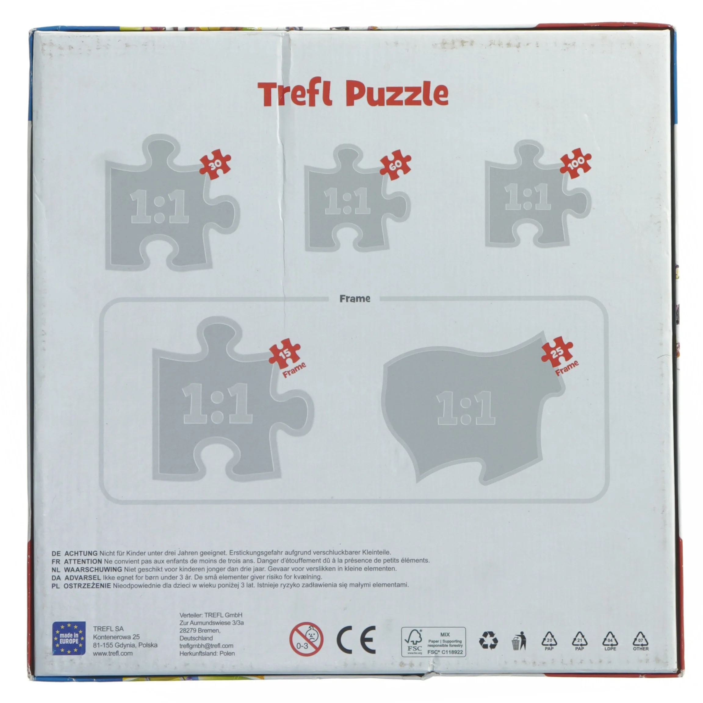 Paw Patrol puslespil 30 brikker fra Trefl (str. 30 brikker)