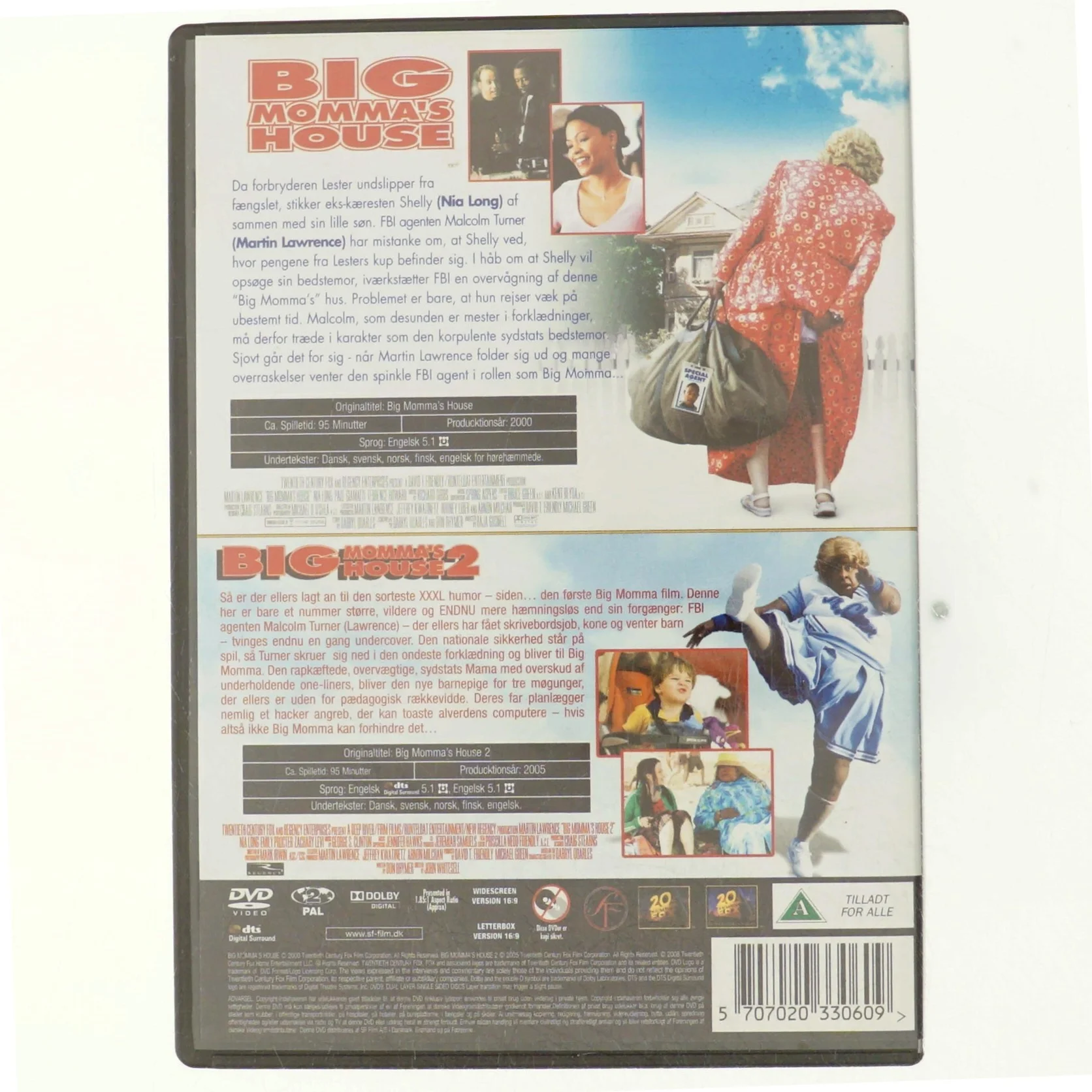 Big mommas house 1+ 2