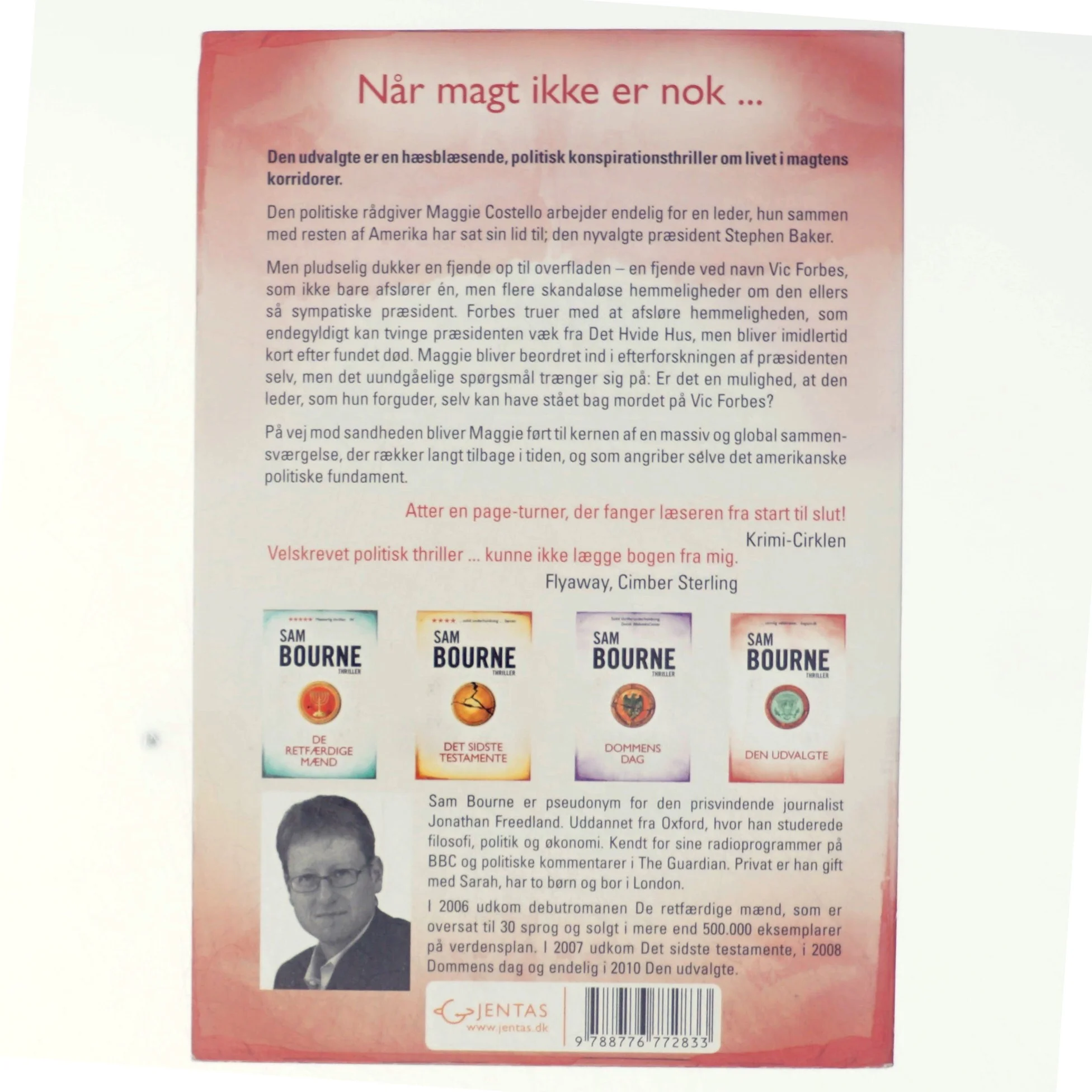 Den udvalgte af Sam Bourne (Bog)