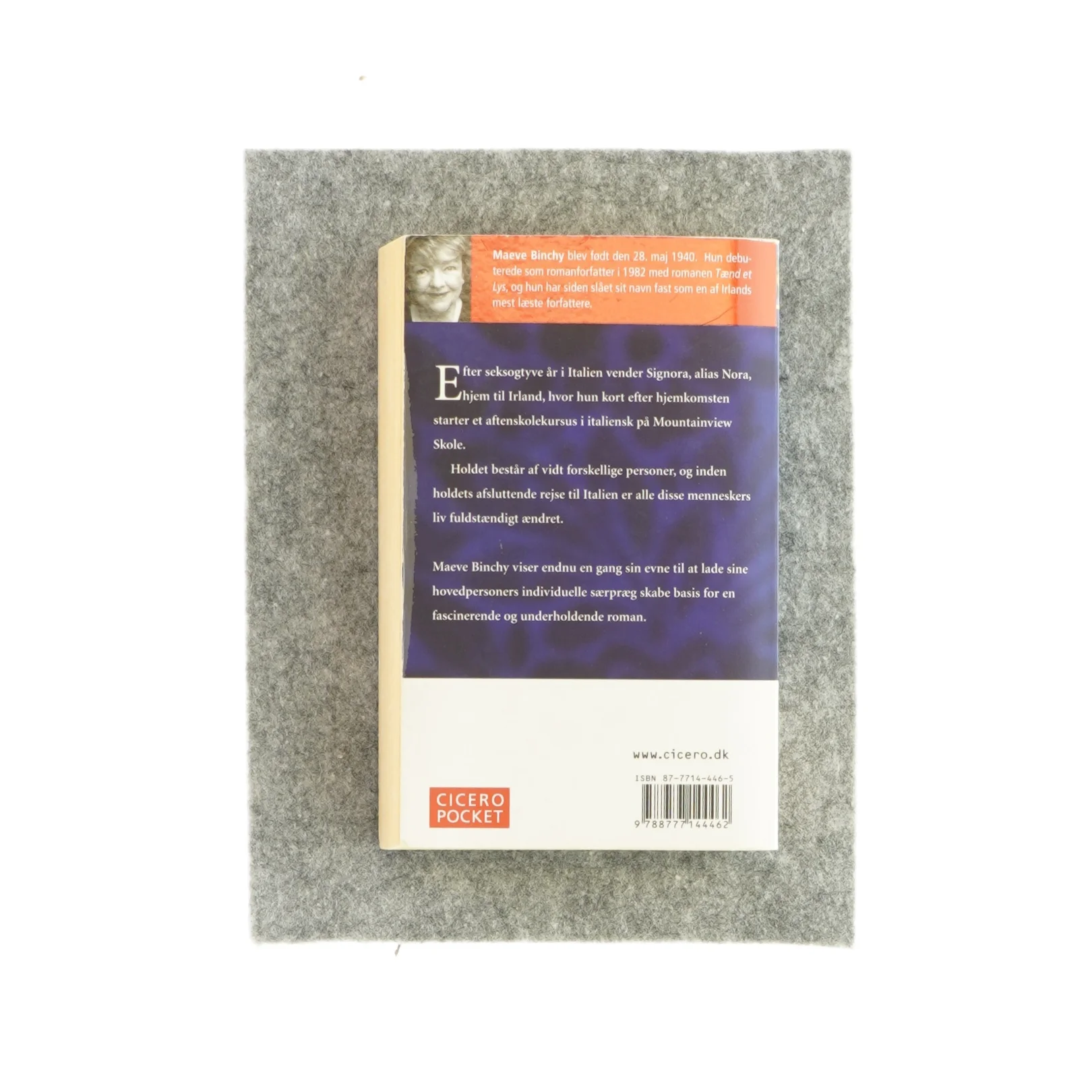 Den italienske Klasse af Maeve Binchy (Bog)