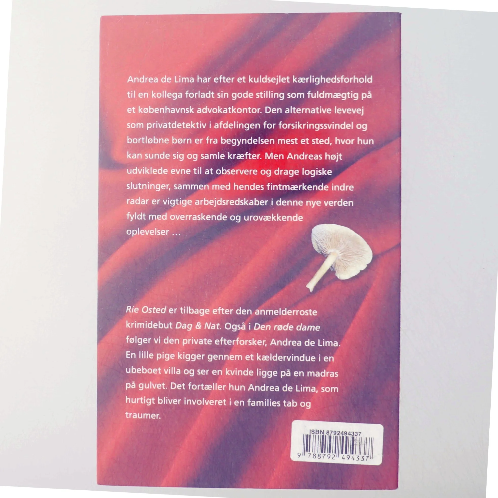 Den røde dame : en Andrea de Lima-krimi af Rie Osted (Bog)