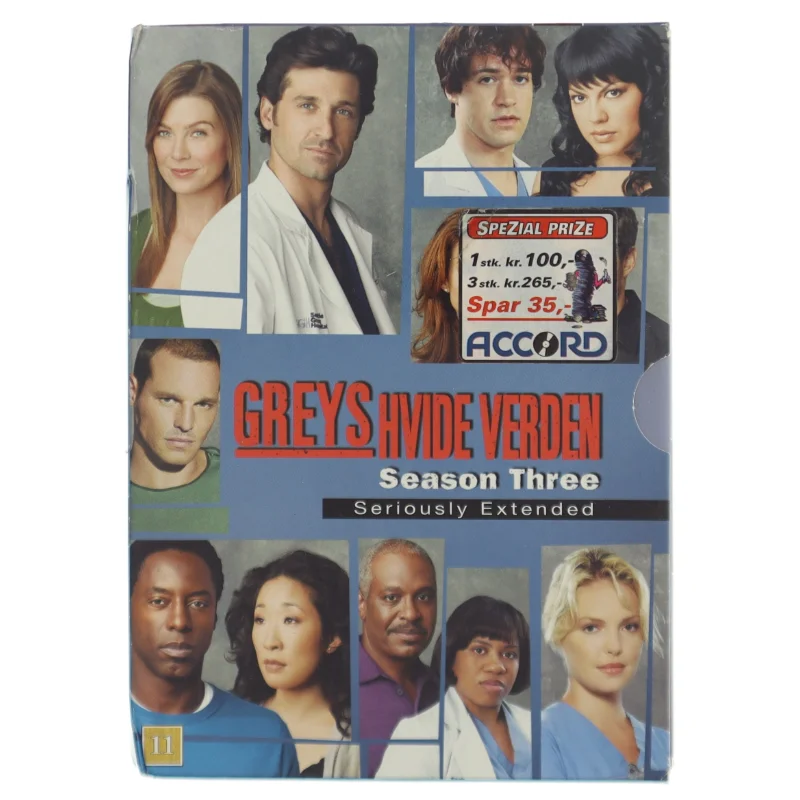 Greys Hvide verden - sæson 3 (DVD)