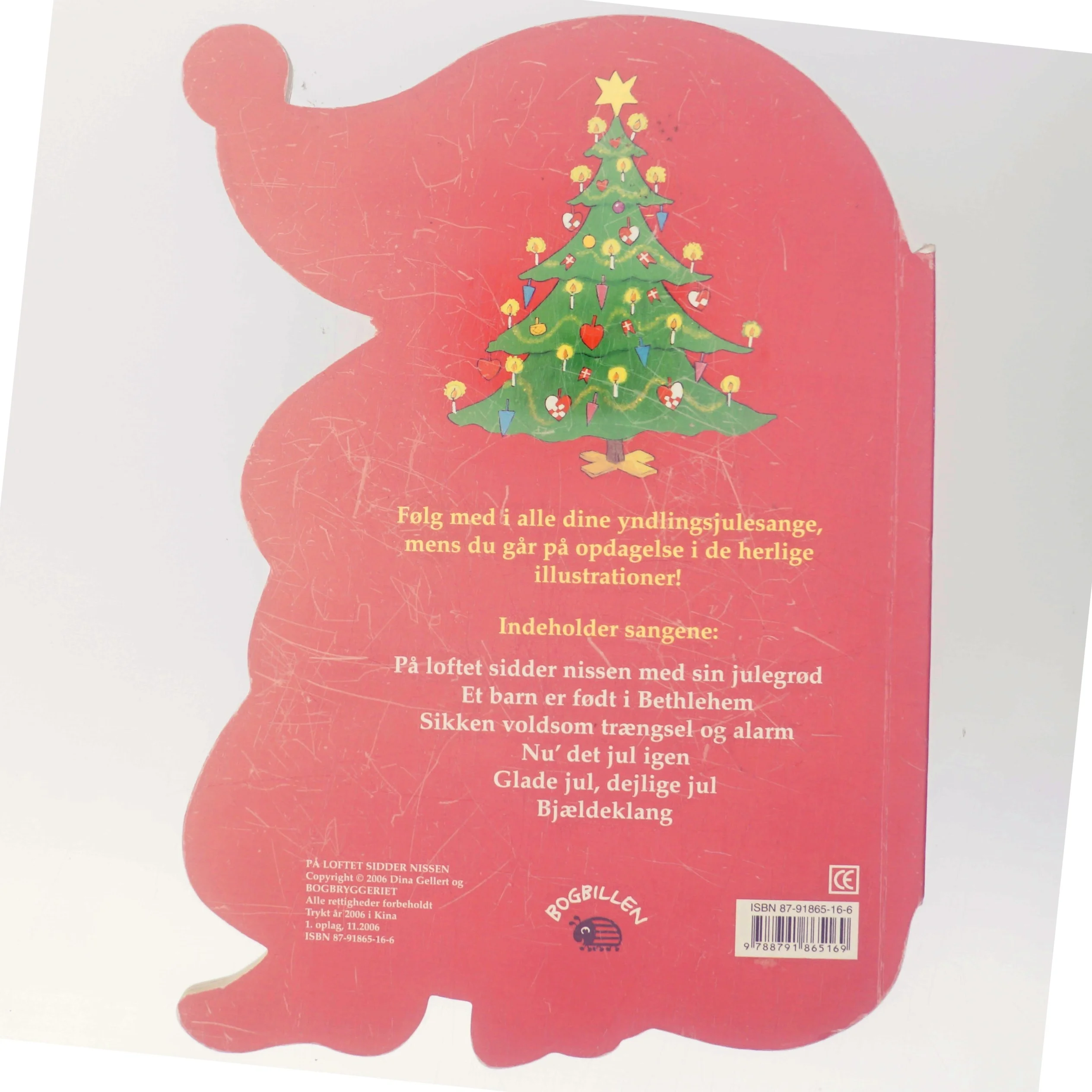 På loftet sidder nissen af Dina Gellert (Bog)