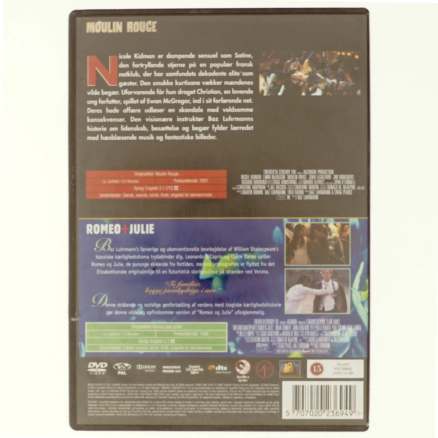 Moulin Rouge & Romeo+Julie