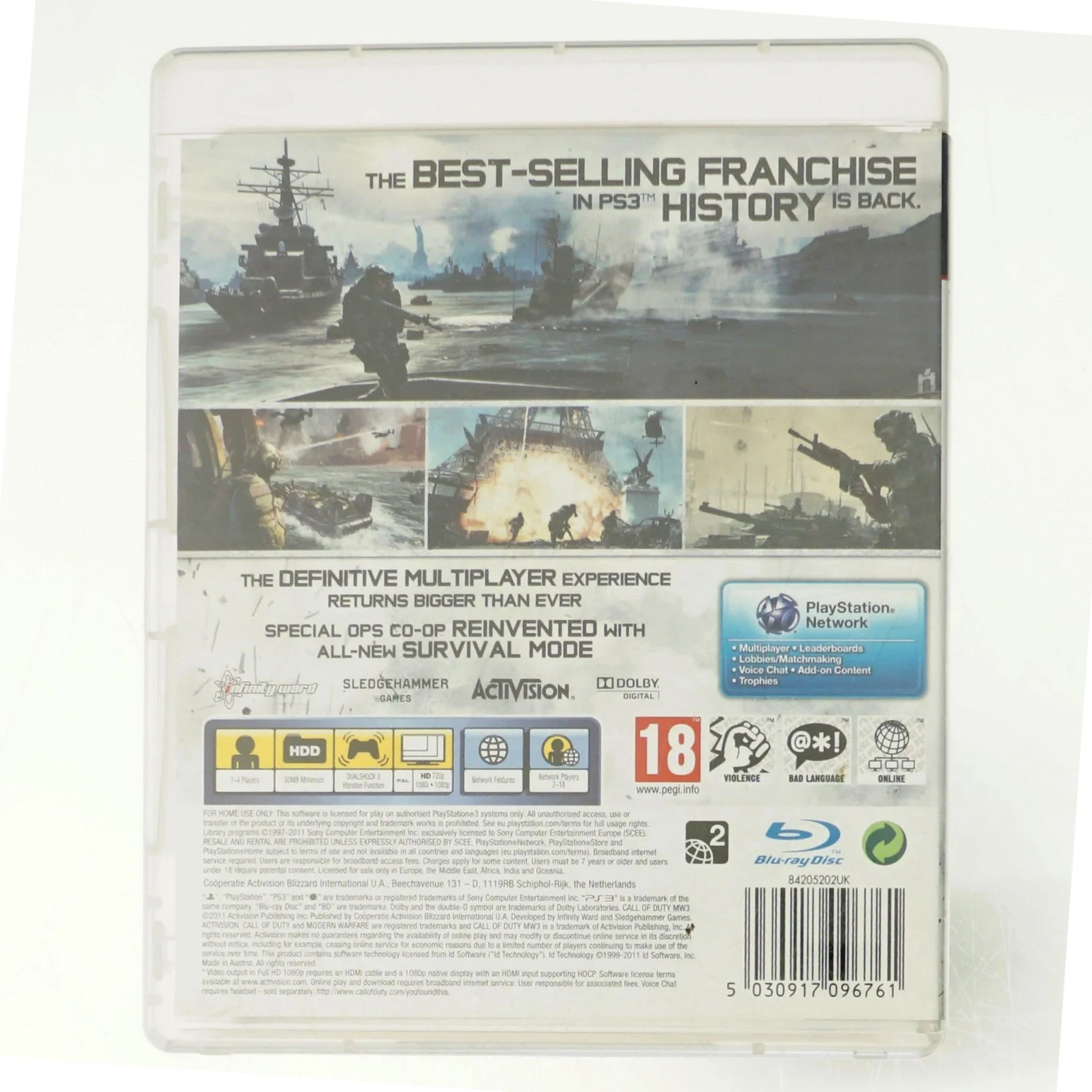 CALL OF DUTY, MW3 fra PS3