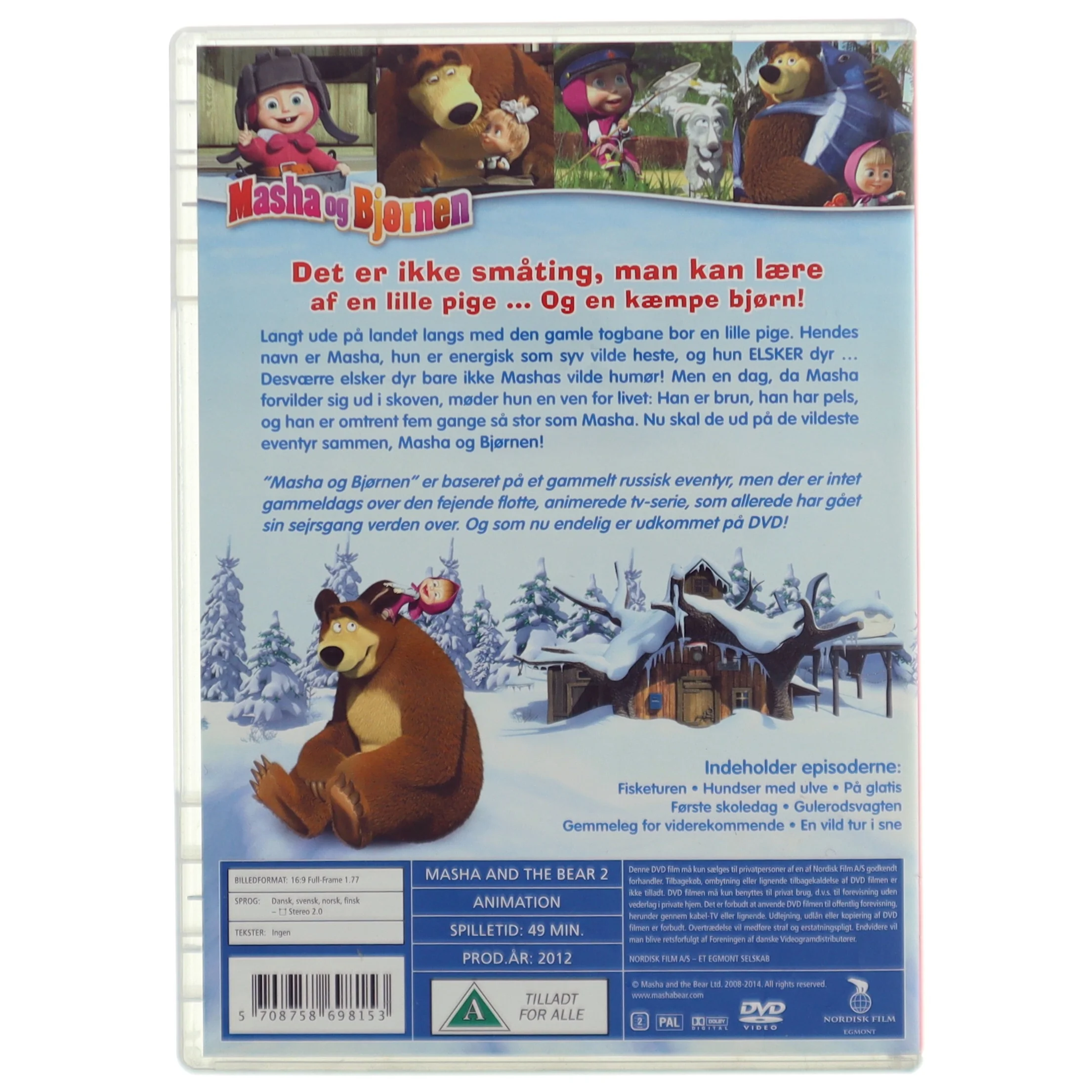 Masha og bjørnen (DVD)