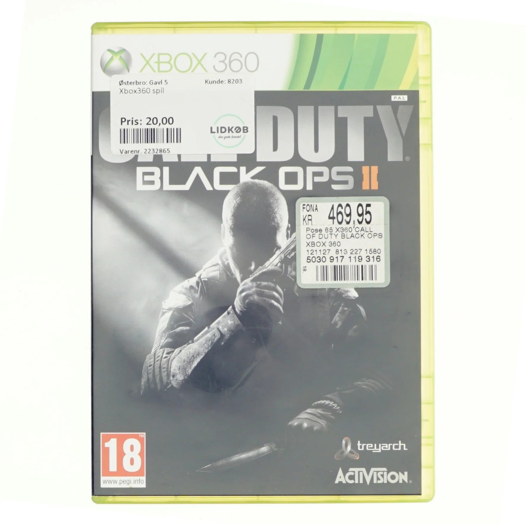 call of duty fra X Box