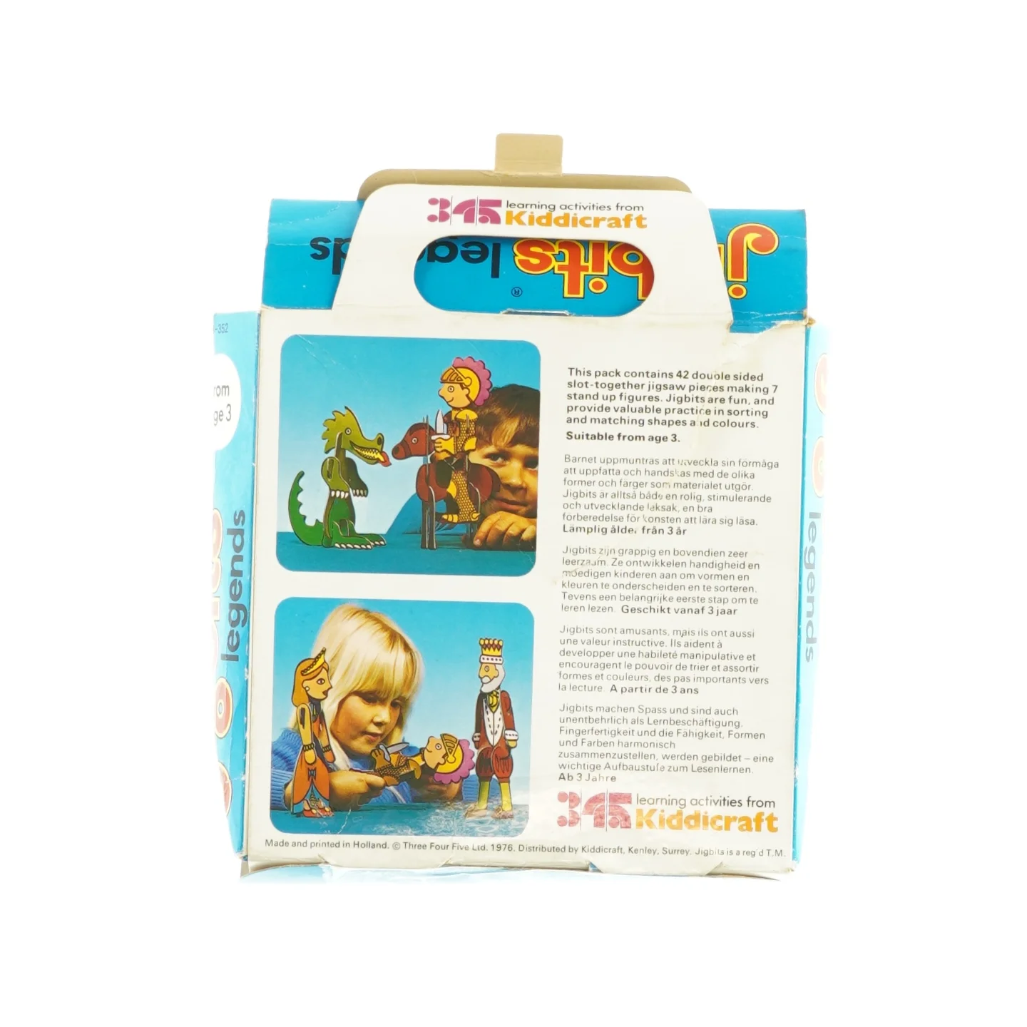 Slot-together 3D jigsaws af Jigbits legends 