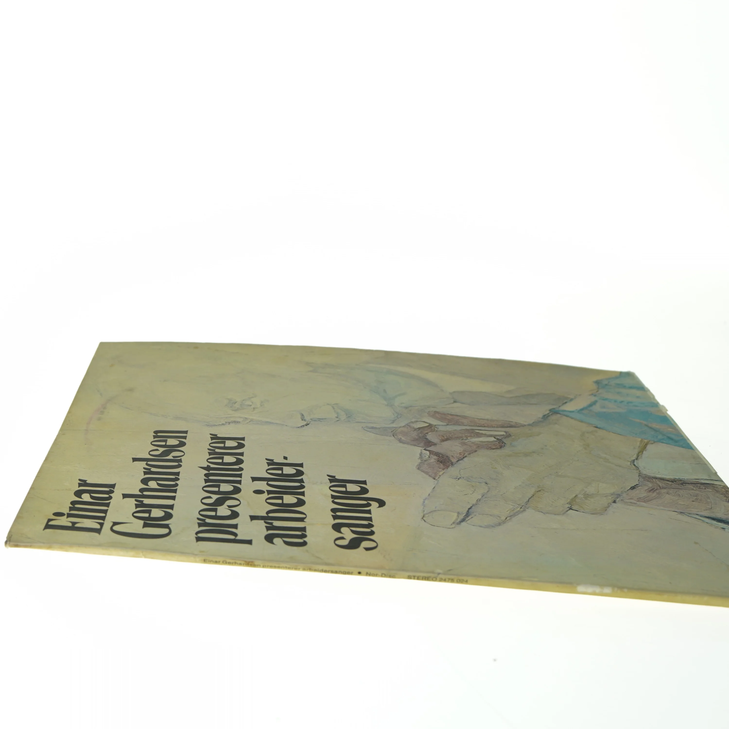 Einar Gerhardsen Vinylplade fra Nor-Disc