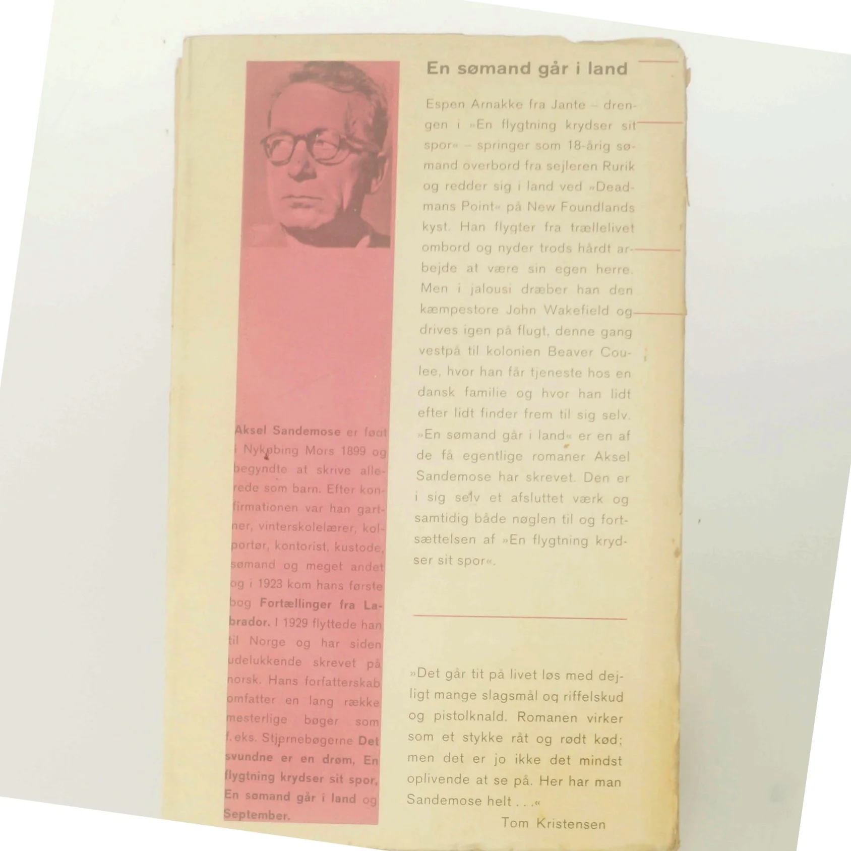 En sømand går i land af Aksel Sandemose fra Stjernebøgerne af Aksel Sandemose (Bog)