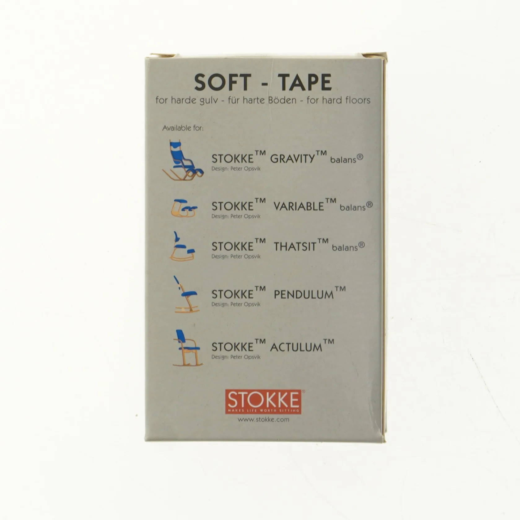 Soft tape til stol fra Stokke (str. 12 cm)