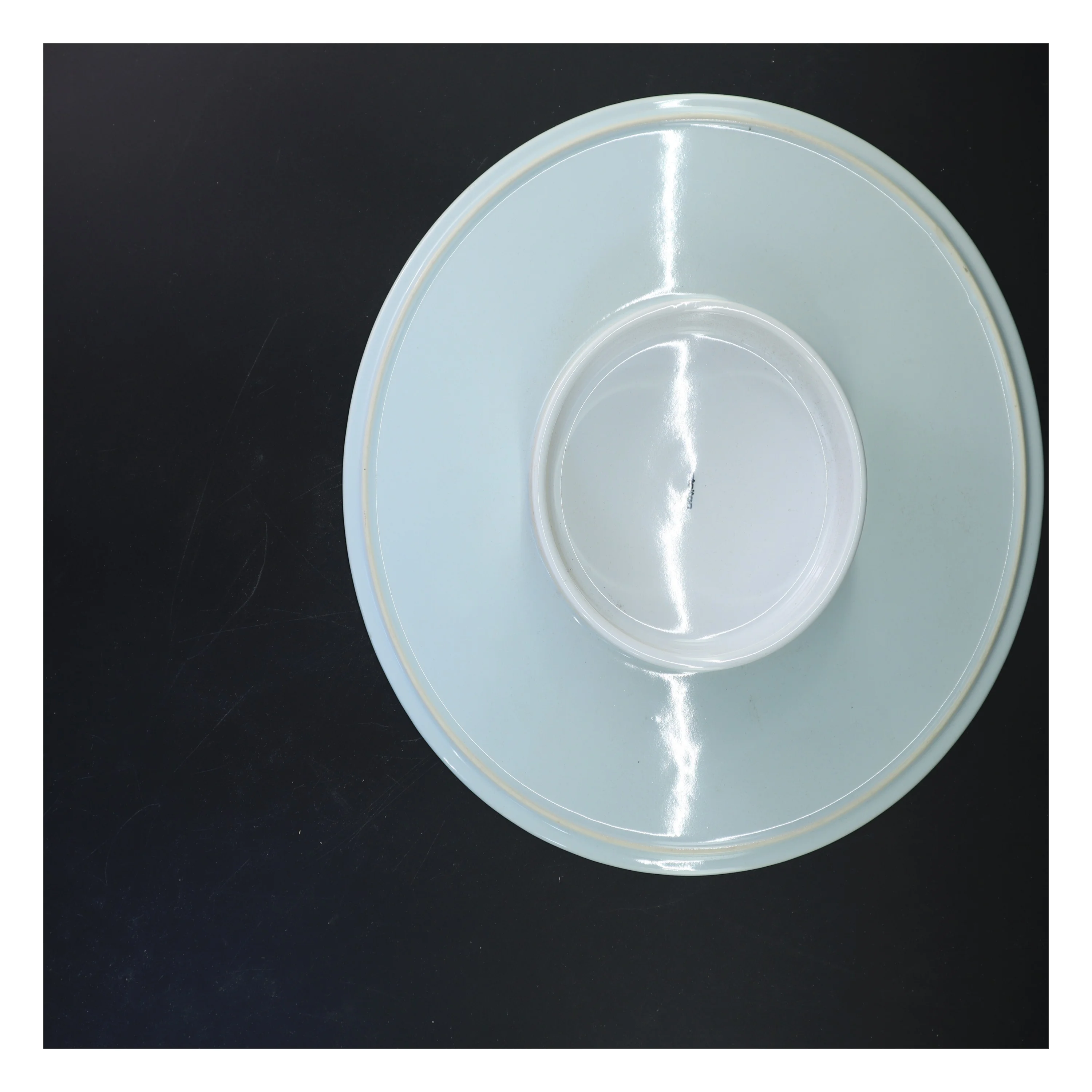 Rund serveringsbakke fra Stelton (str. Ø 32 cm)