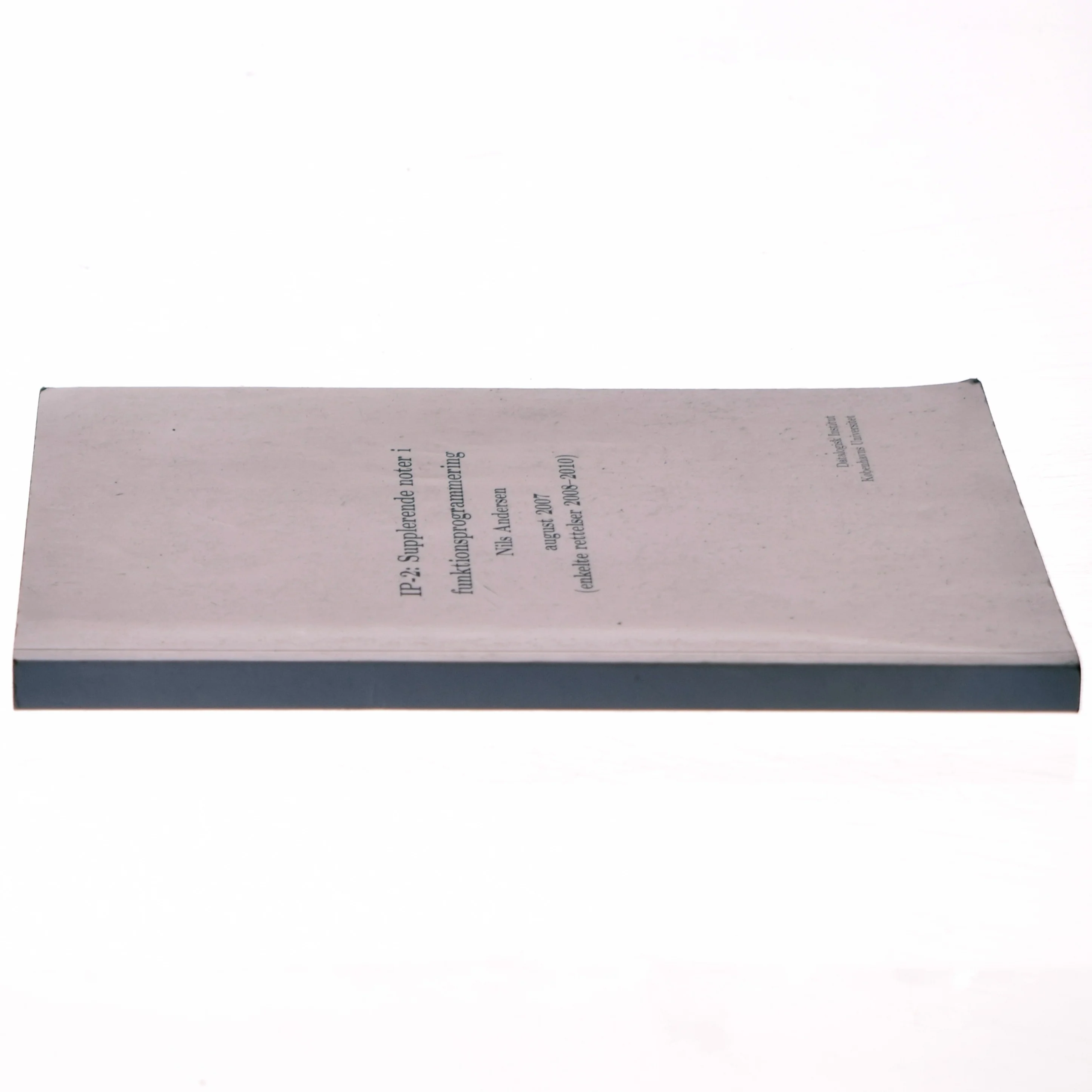 IP-2: supplerende noter i funktionsprogrammering (Bog)