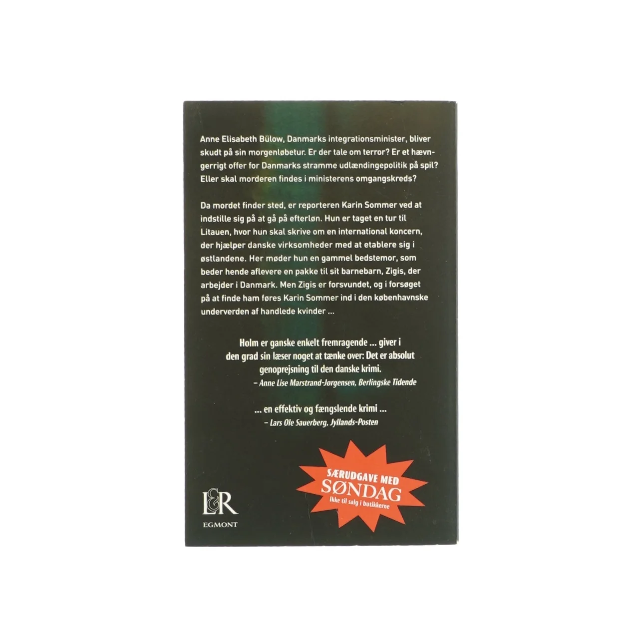 Nedtælling til mord af Gretelise Holm (bog)